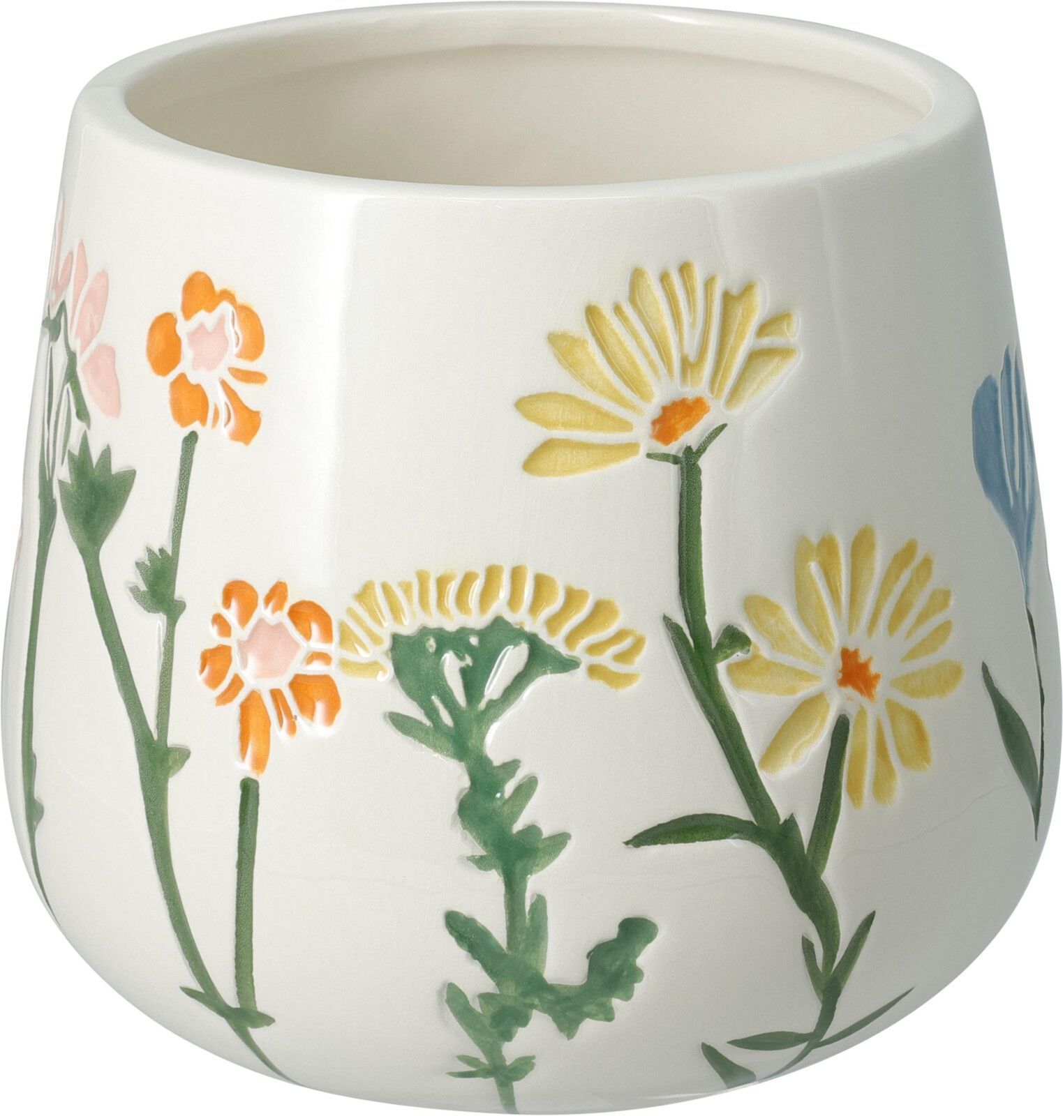 Übertopf BLUMEN