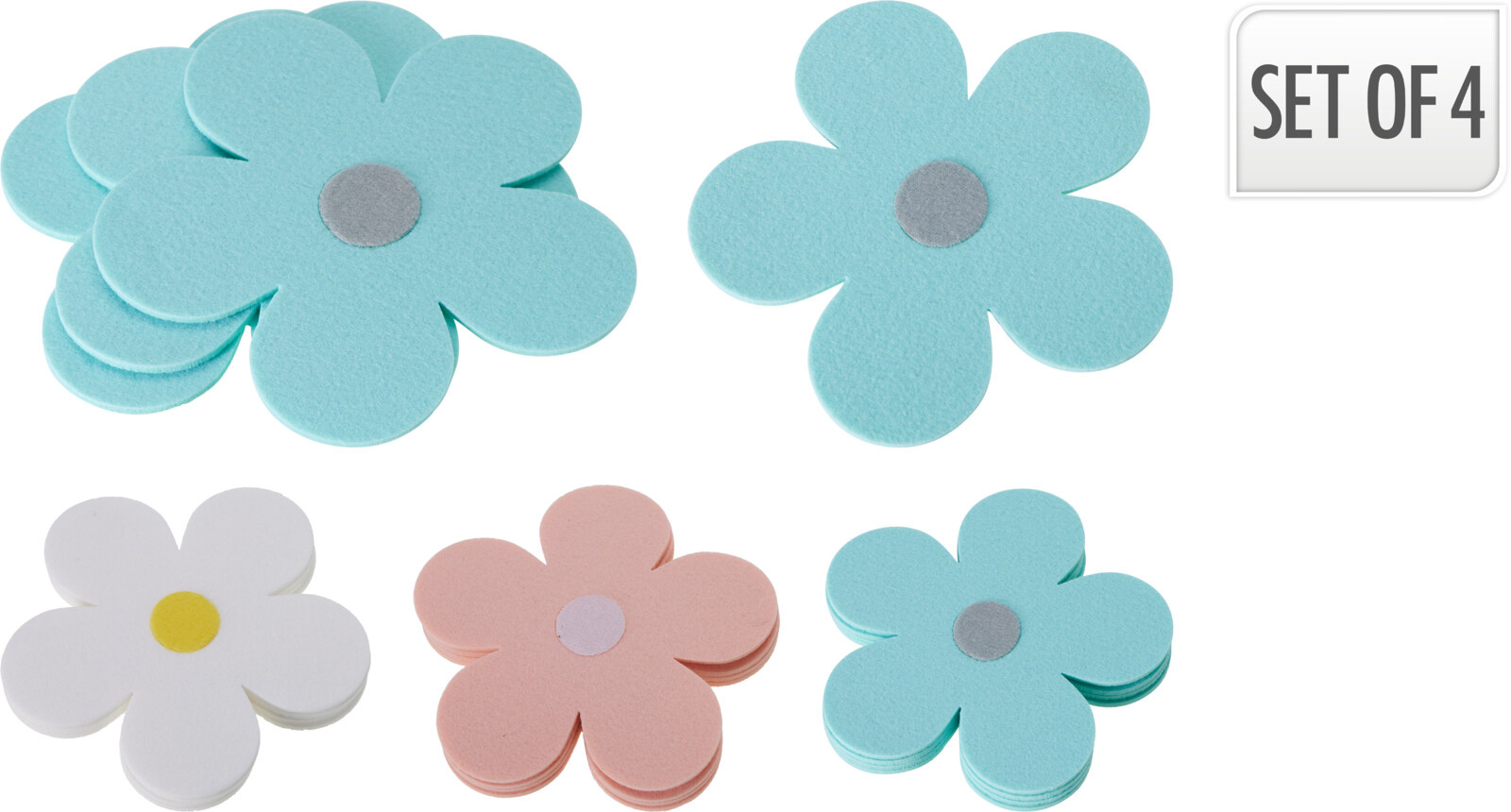 Untersetzer-Set FLOWER