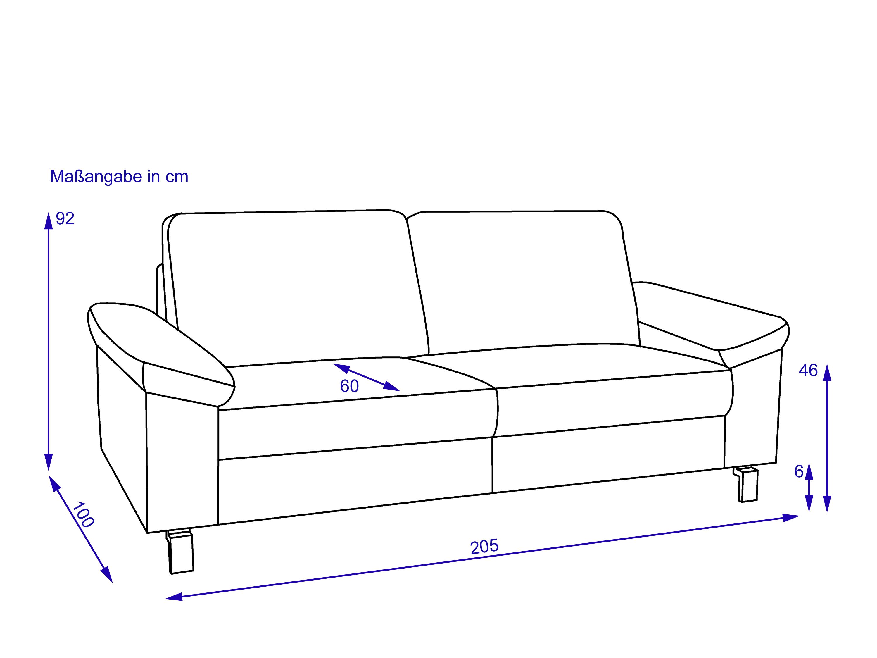 Sofa 3 Sitzer COLLINS PLUS