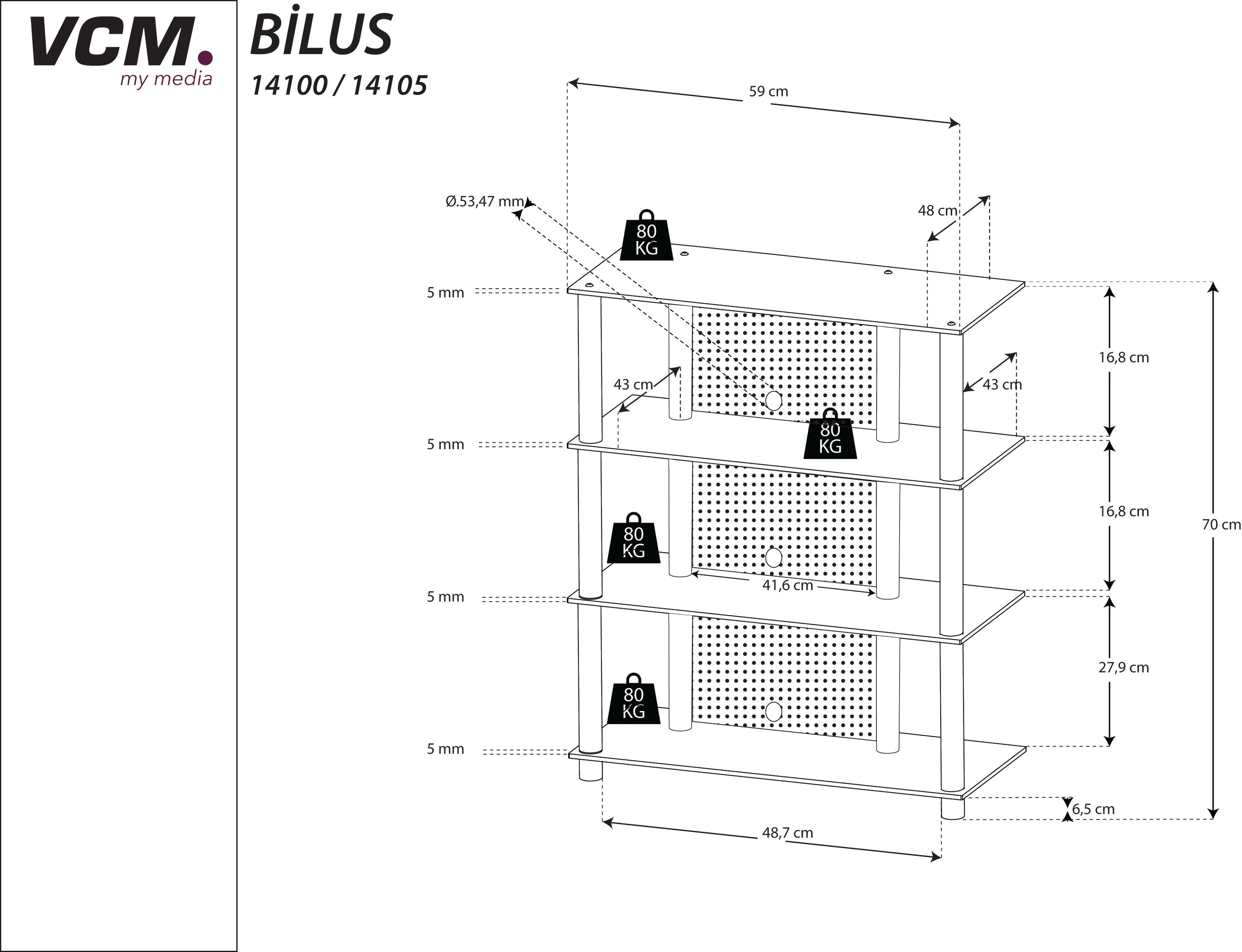 Hifi-Möbel Bilus