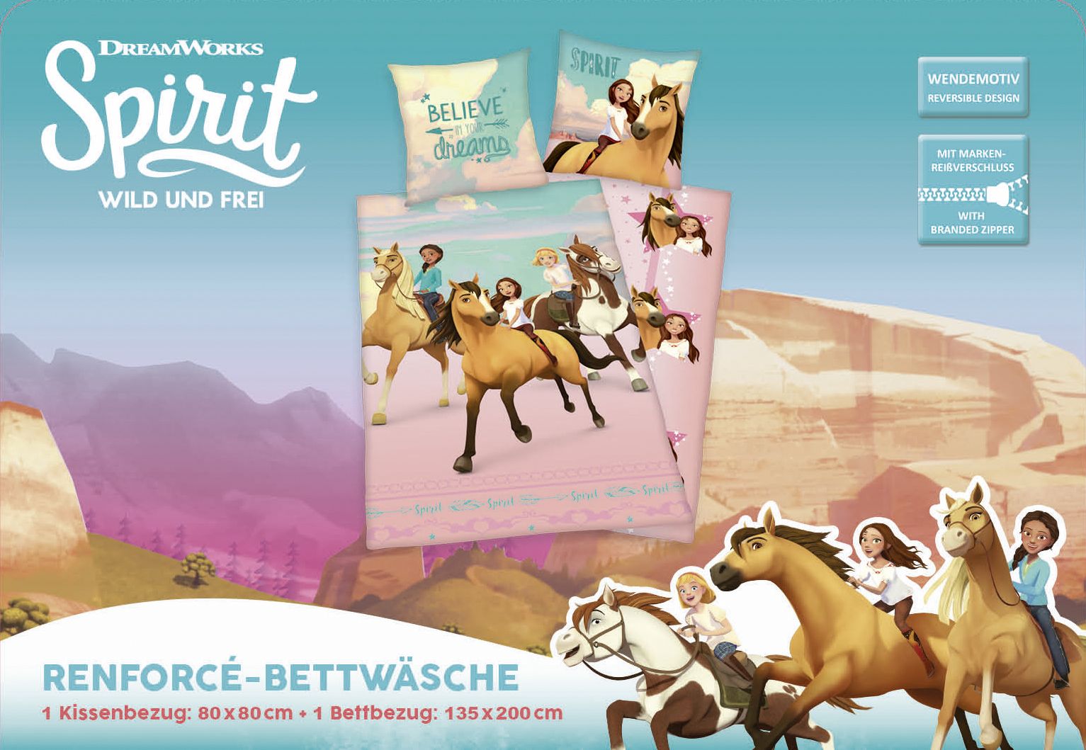 Bettwäsche Renforcé SPIRIT