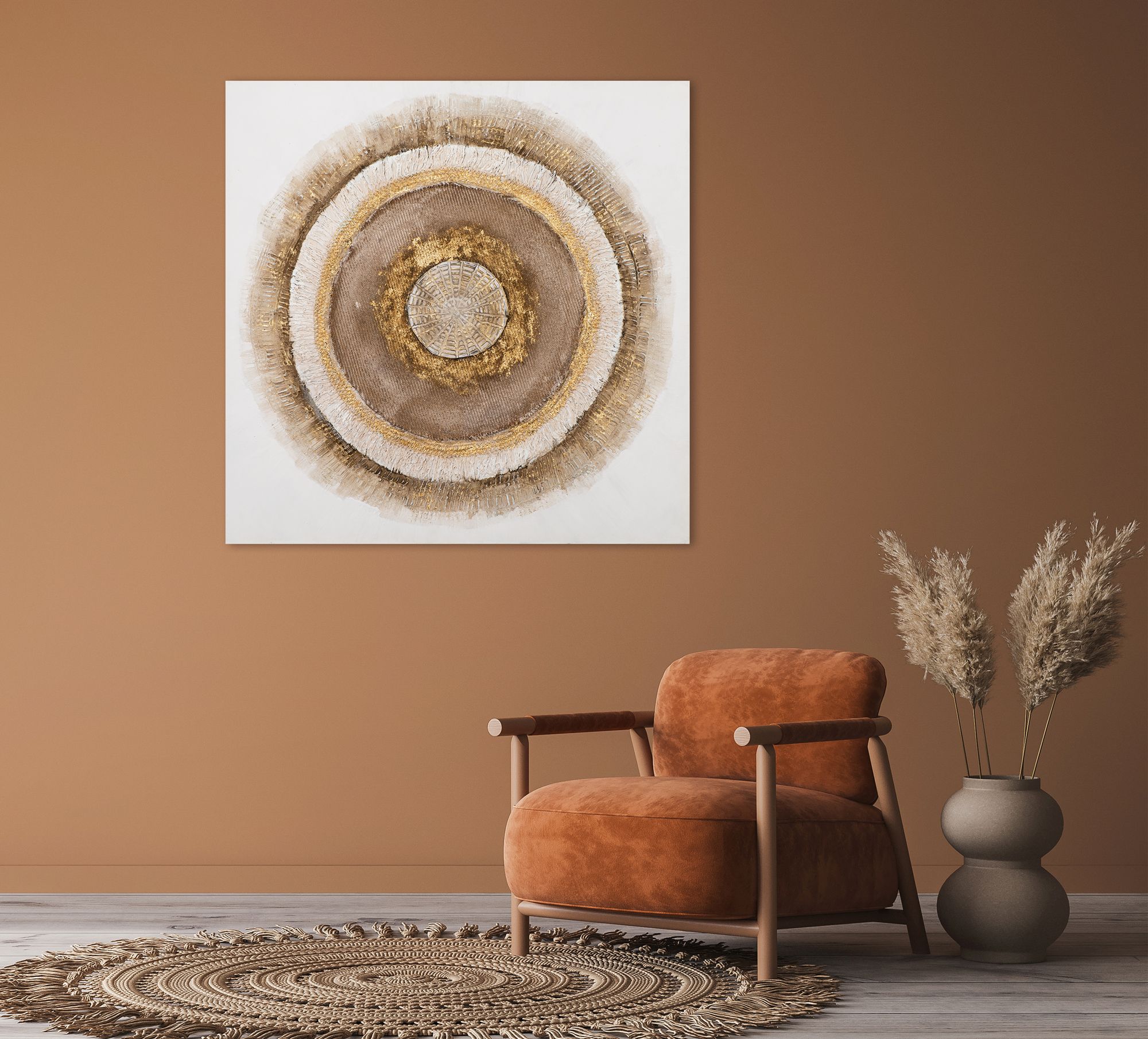 Gemälde MANDALA NATUR