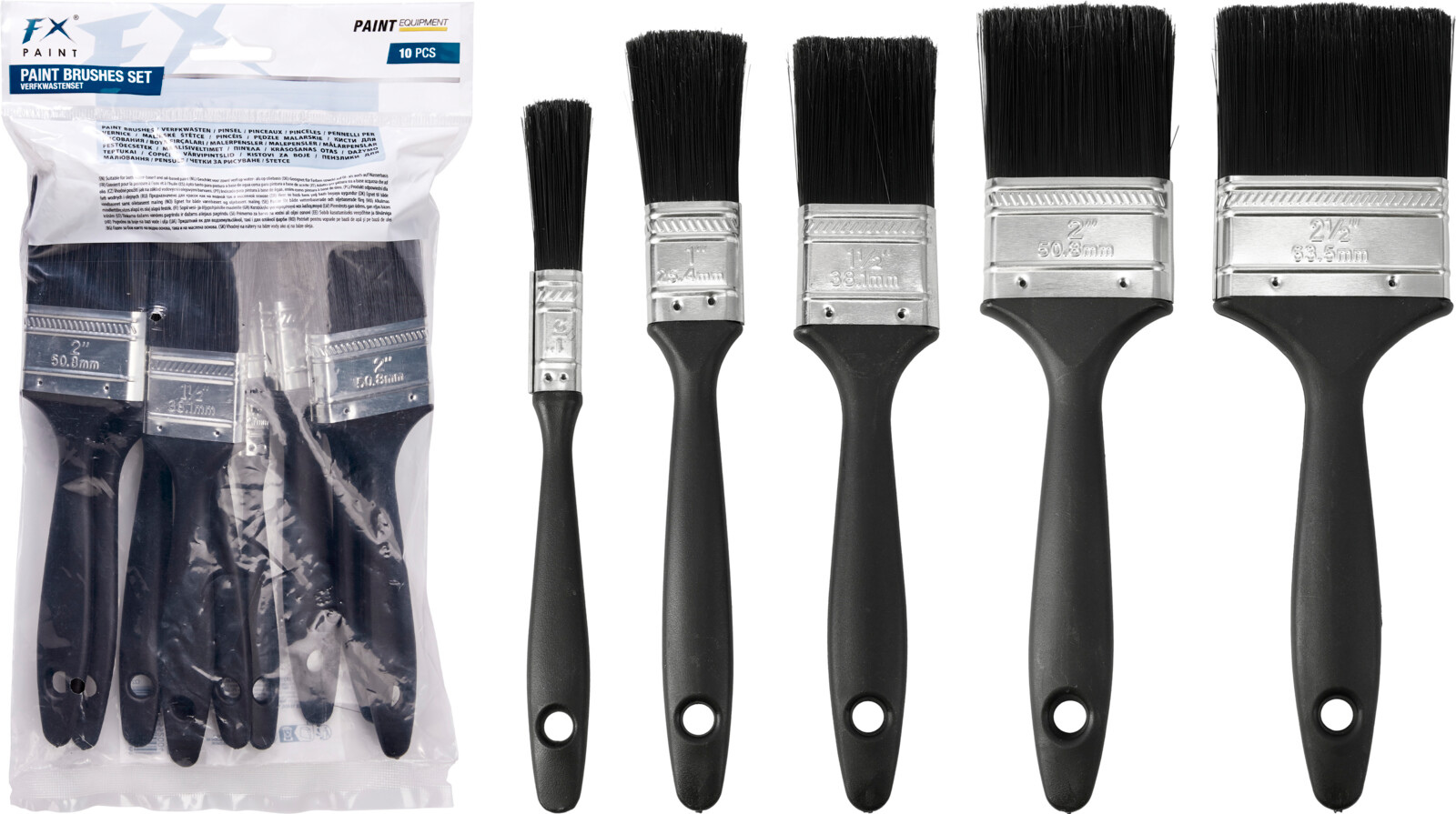 Pinsel-Set TOOLS 10 tlg.
