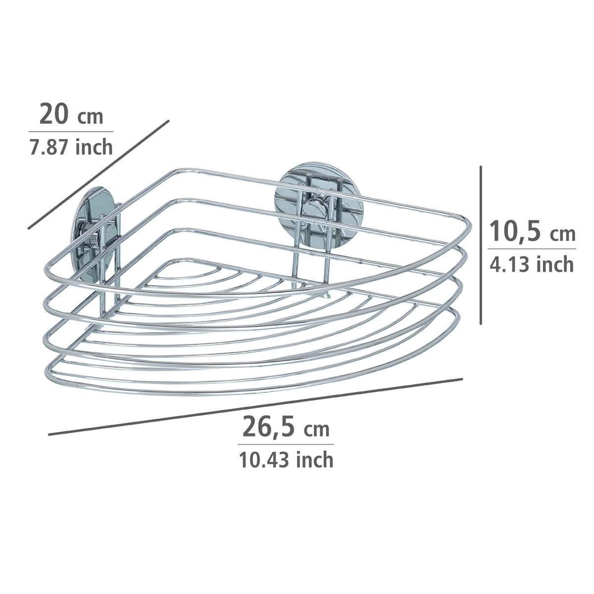 Wand-Eckregal TURBO-LOC®