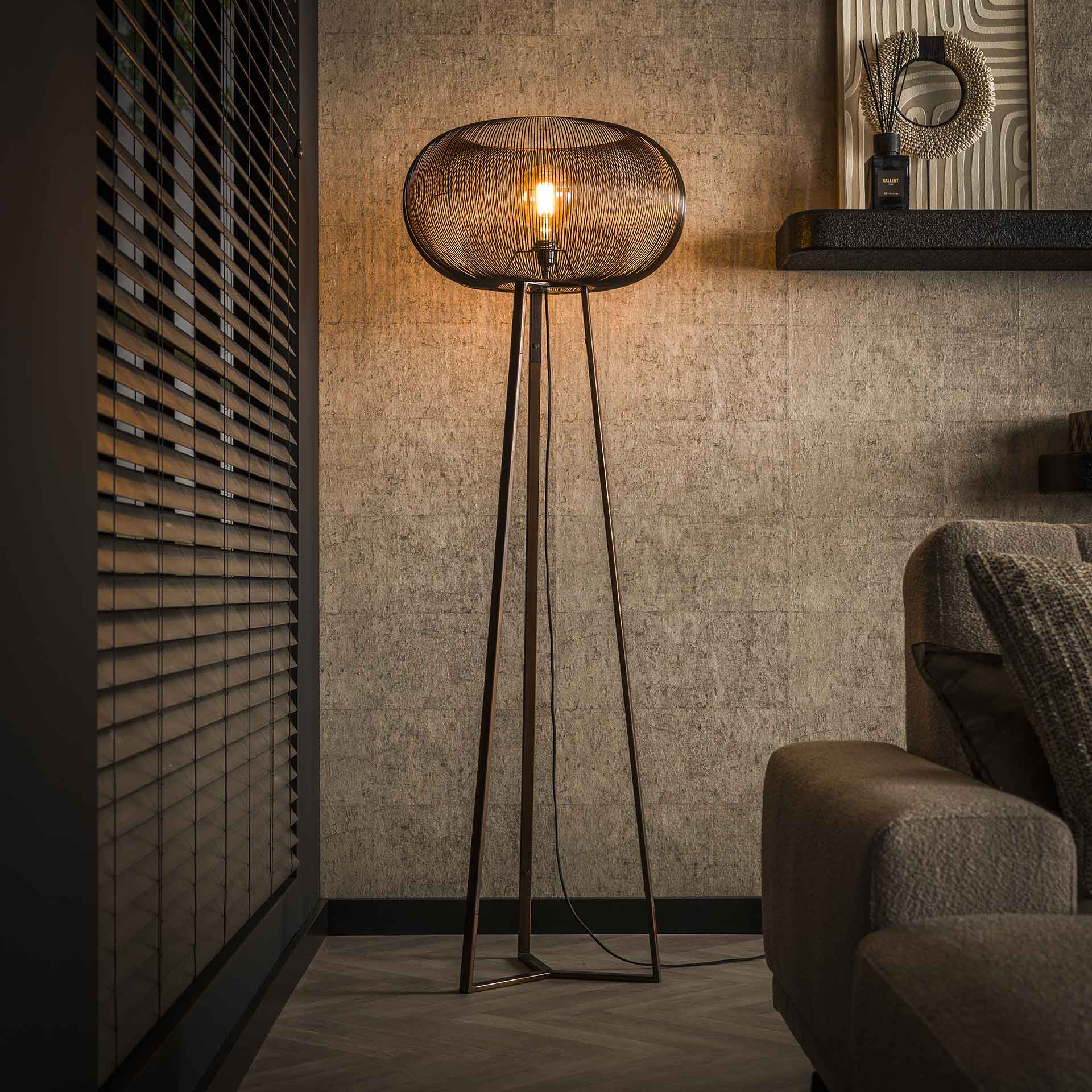 Stehleuchte COPPER TWIST