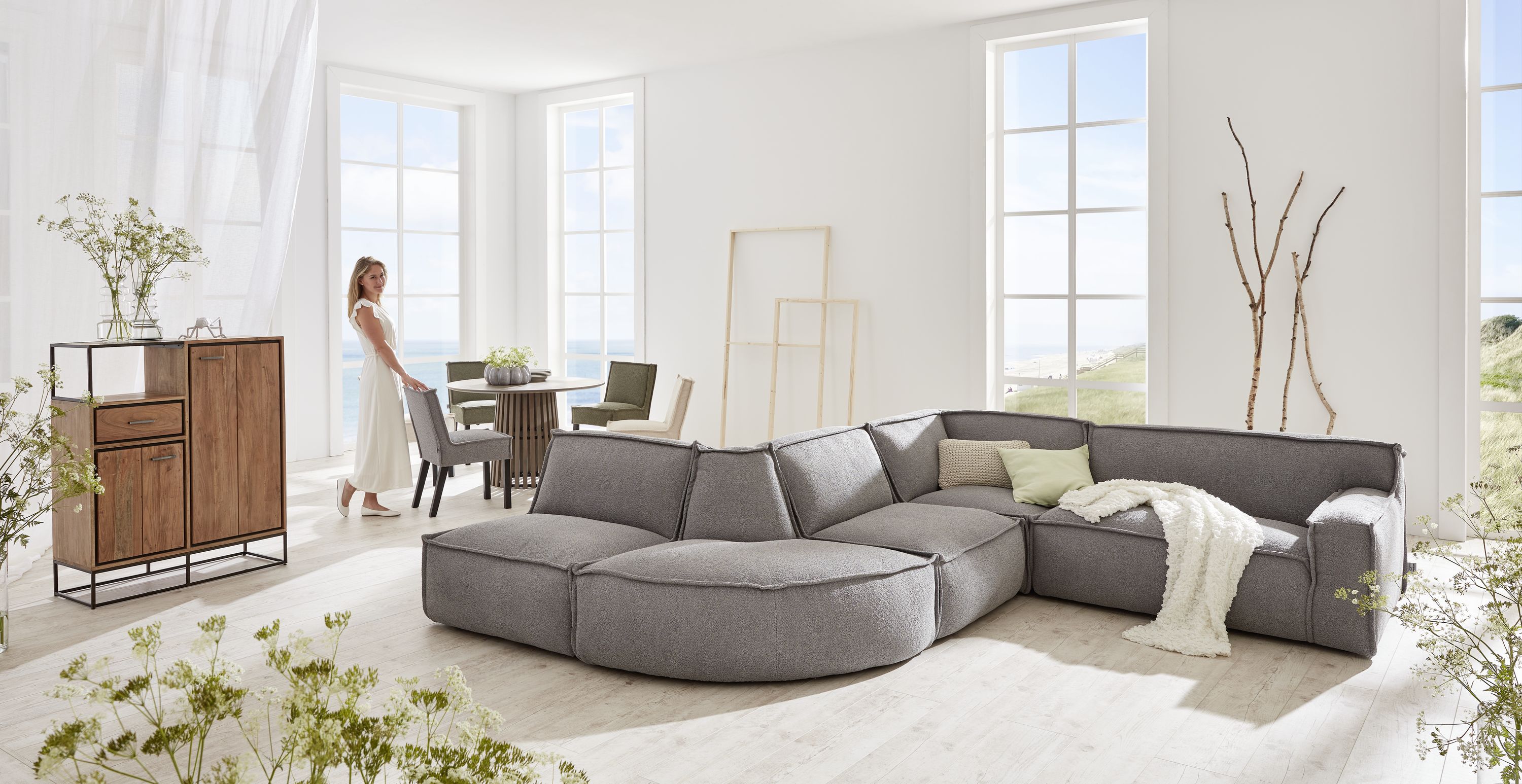 Teppich RANTUM BEACH orange