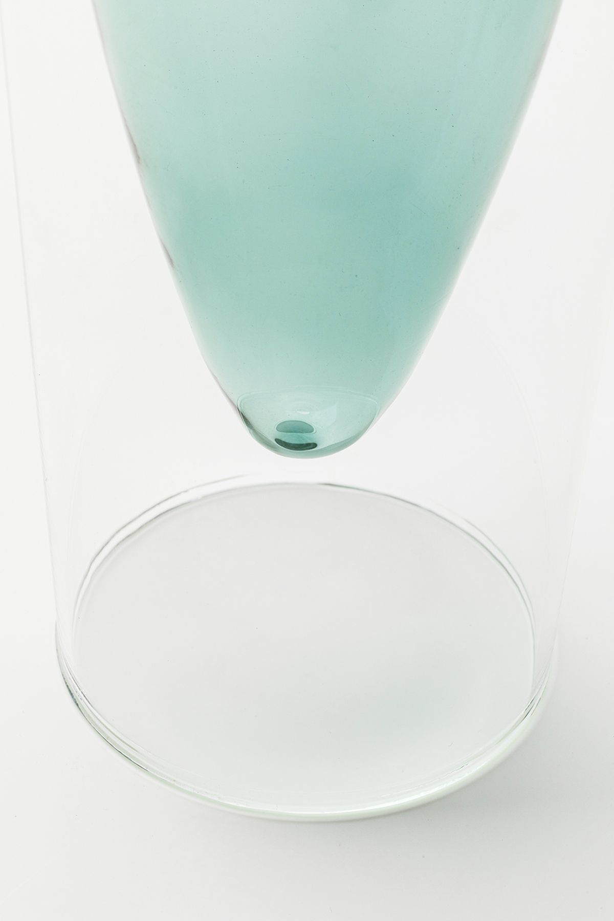 Vase AMORE blau
