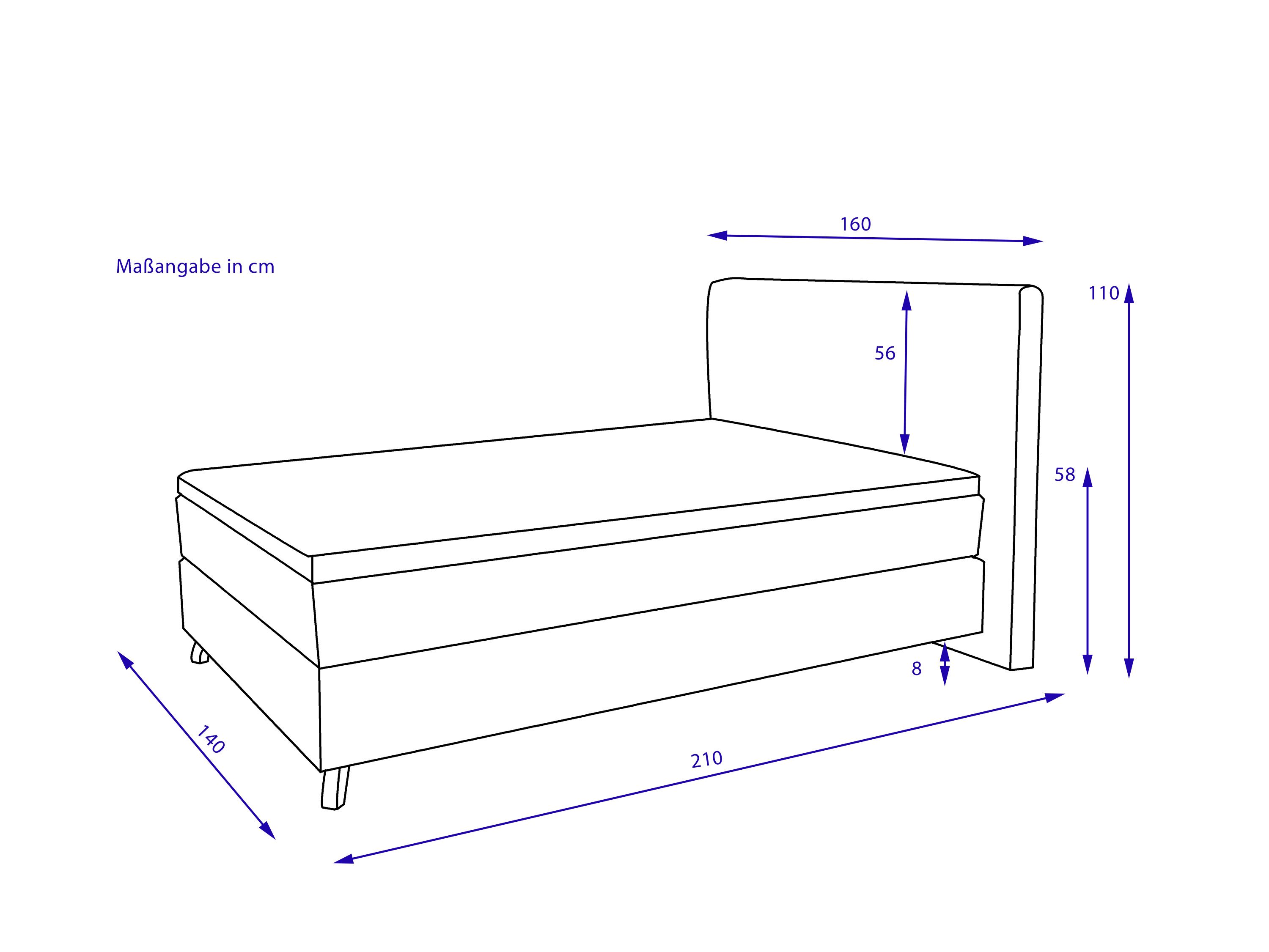 Boxspringbett SANSIBAR SVENDBORG
