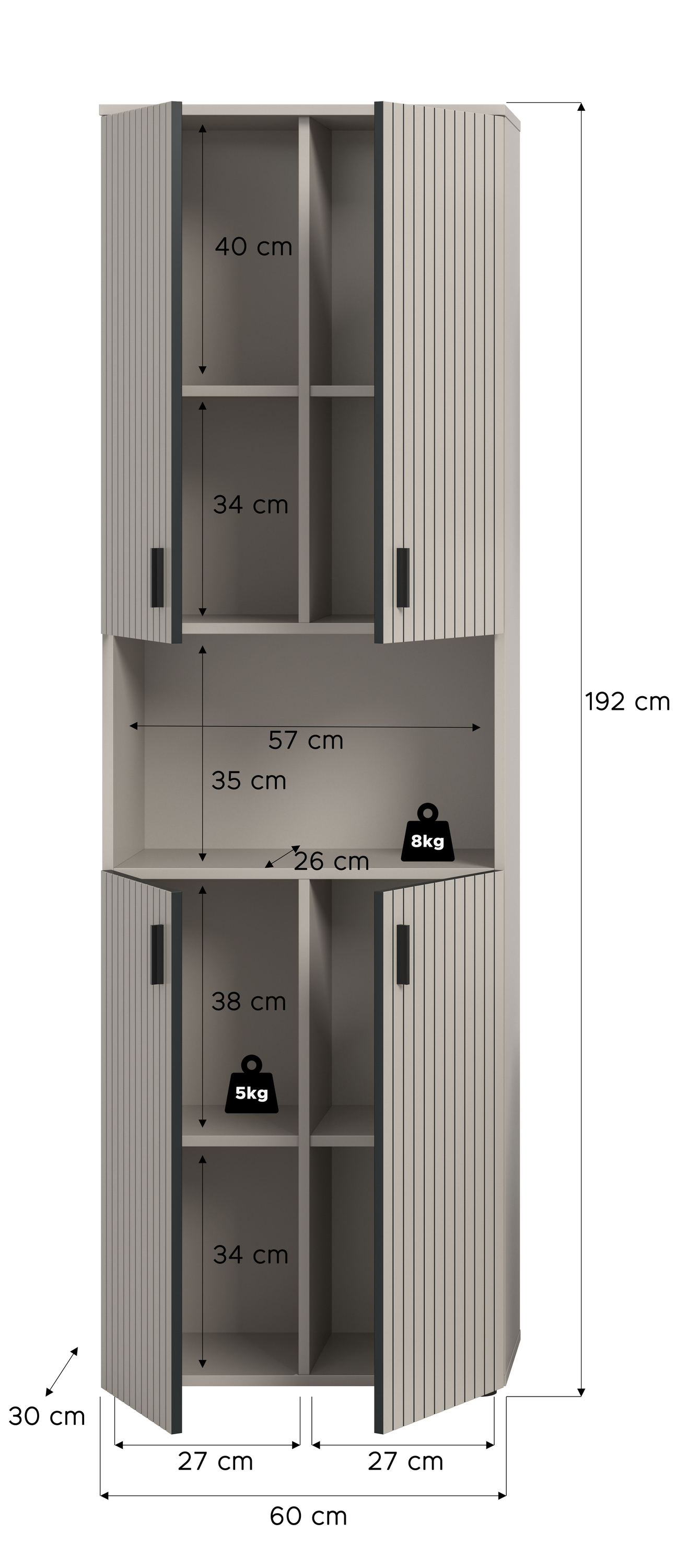 Hochschrank MONE