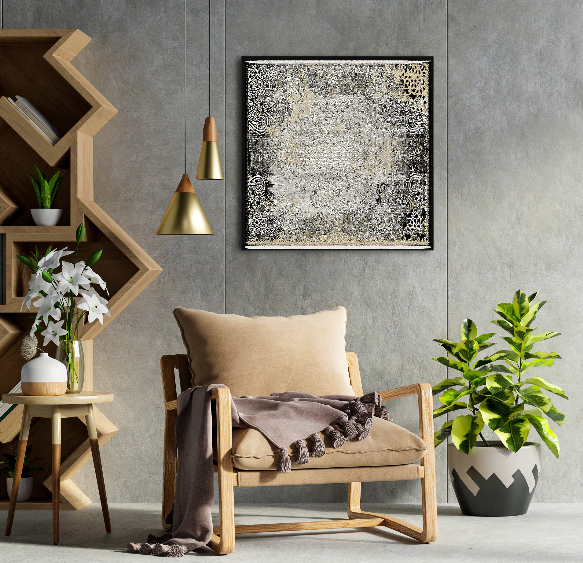 Leinwandbild Abstrakte Kunst