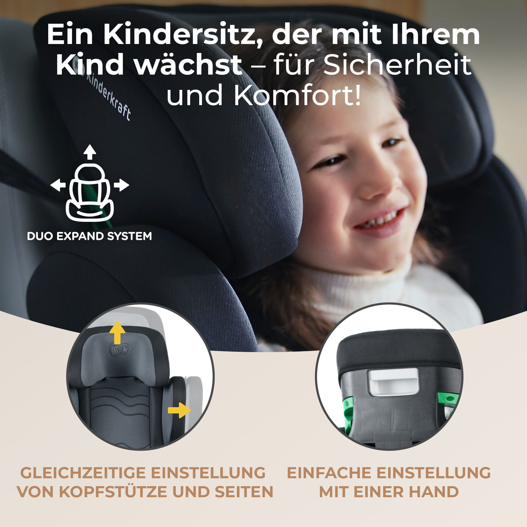 Autositz Kinderkraft X-PAND 2