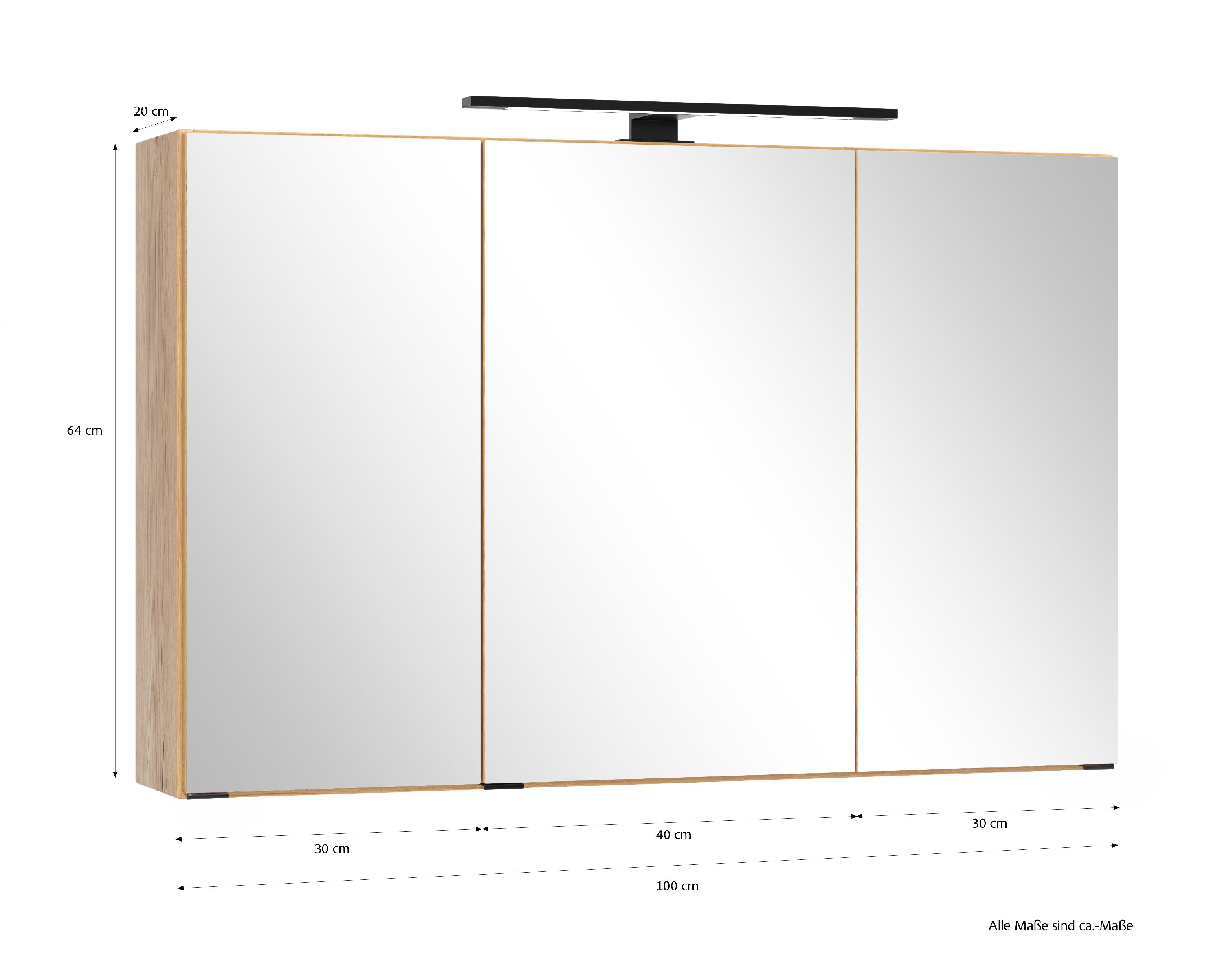 Spiegelschrank 3D vito CARIBU