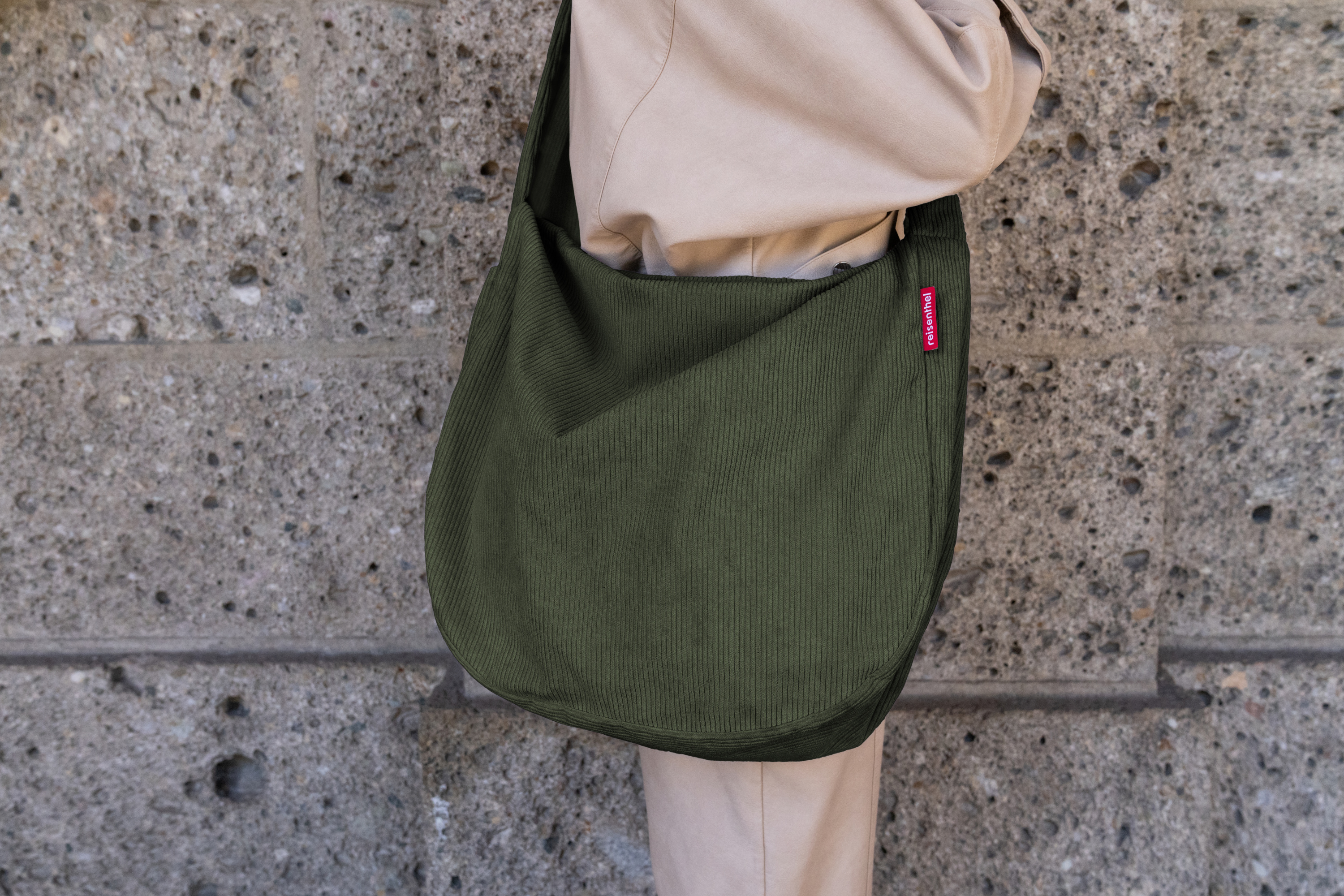 moonbag reisenthel - cord dark matcha