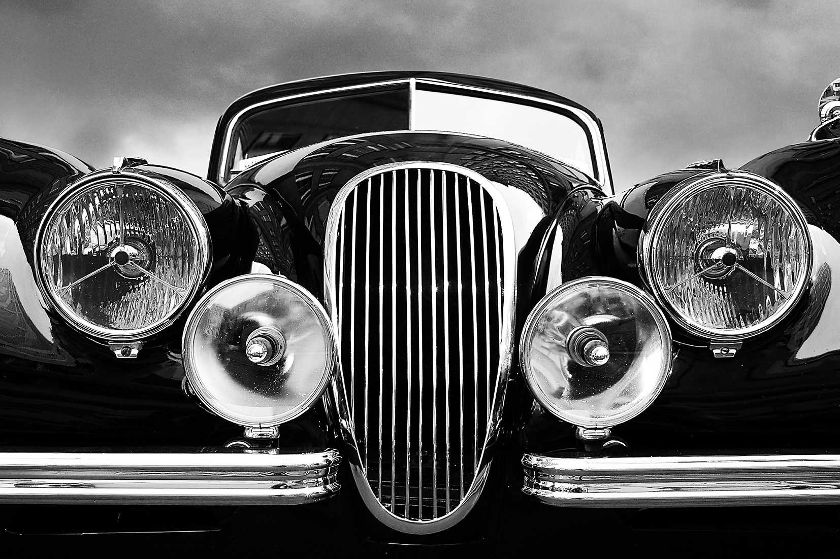 Alu-Dibond Bild Abstrakte Cars