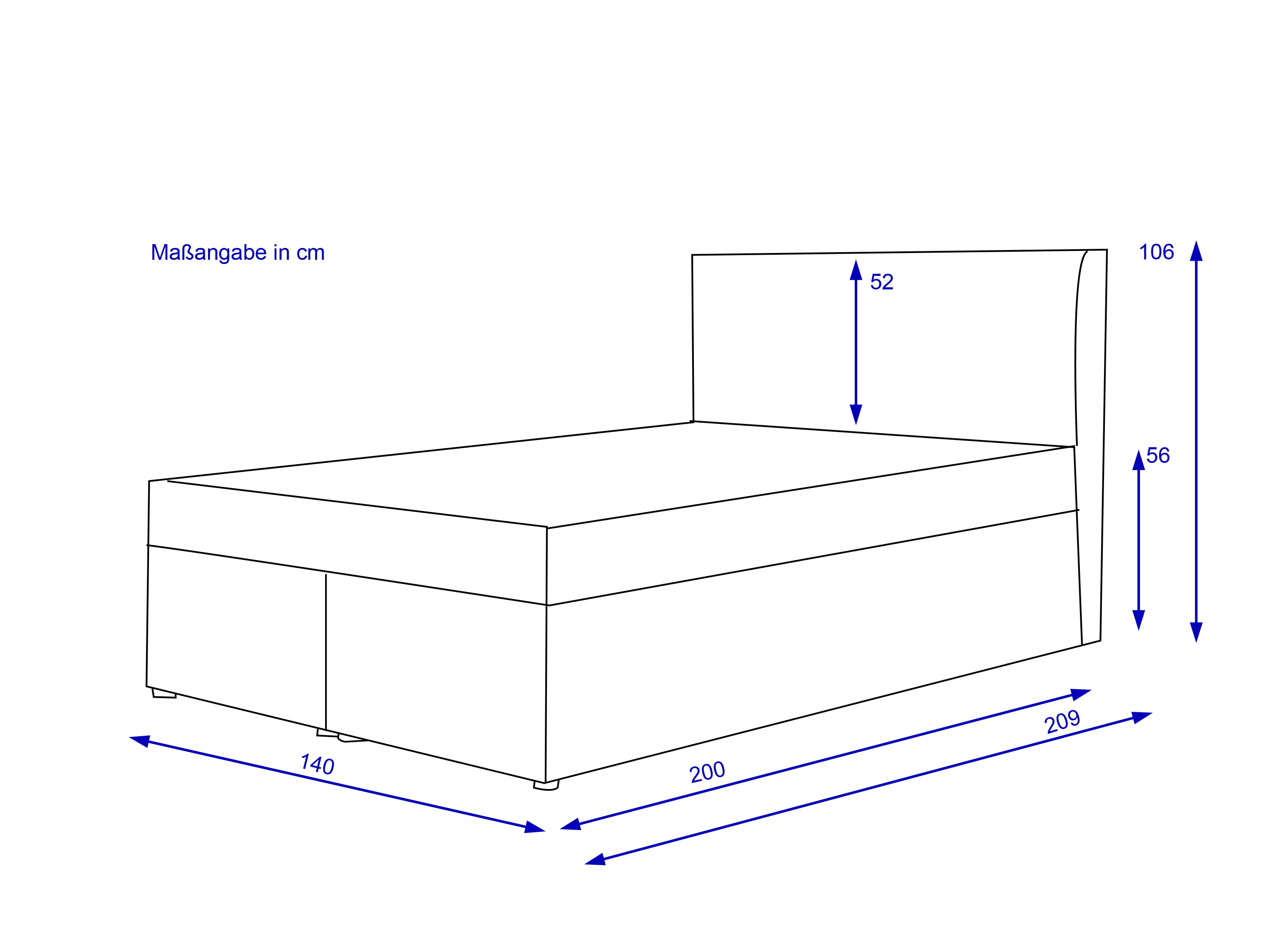 Boxspringbett SUNJA