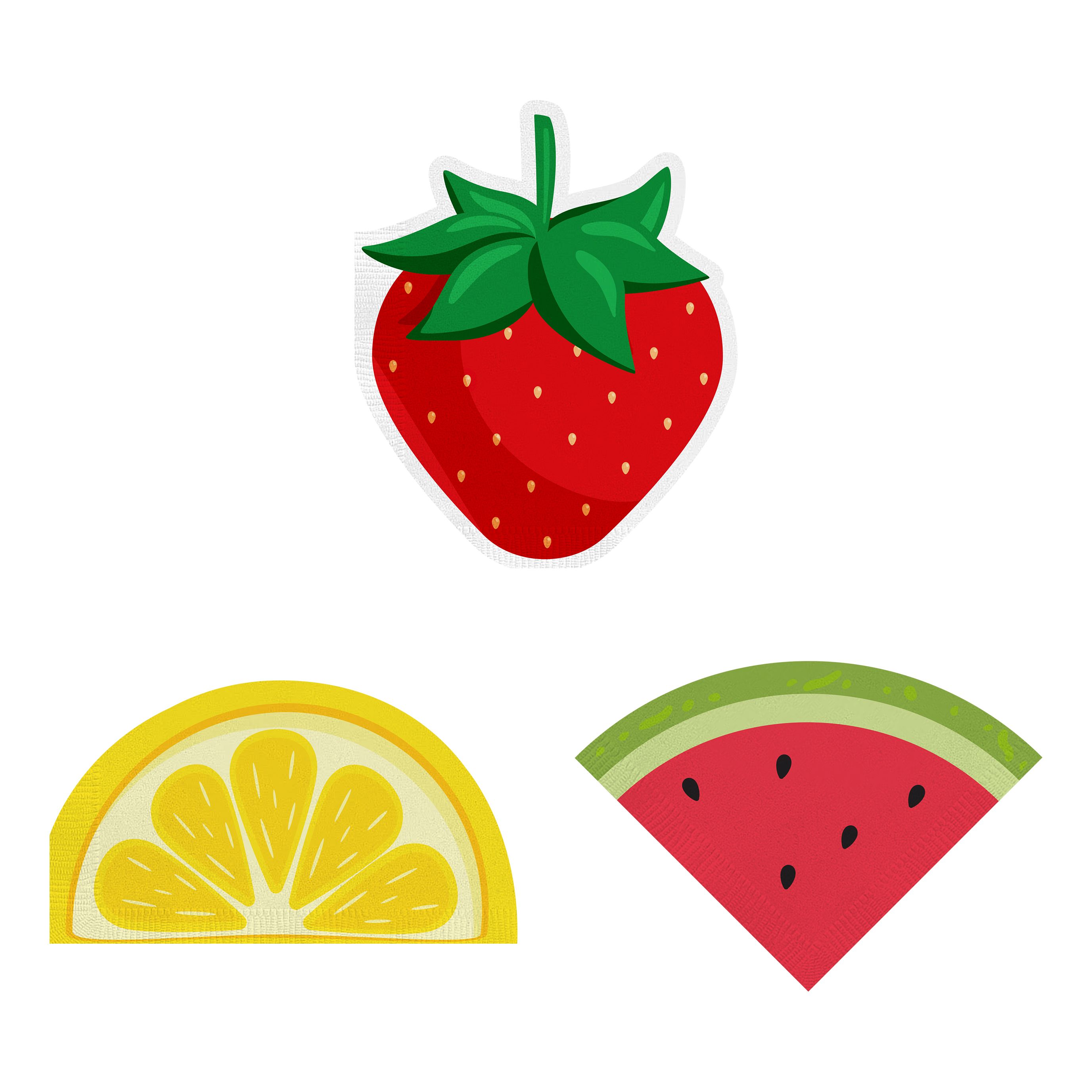 Servietten FRUITS
