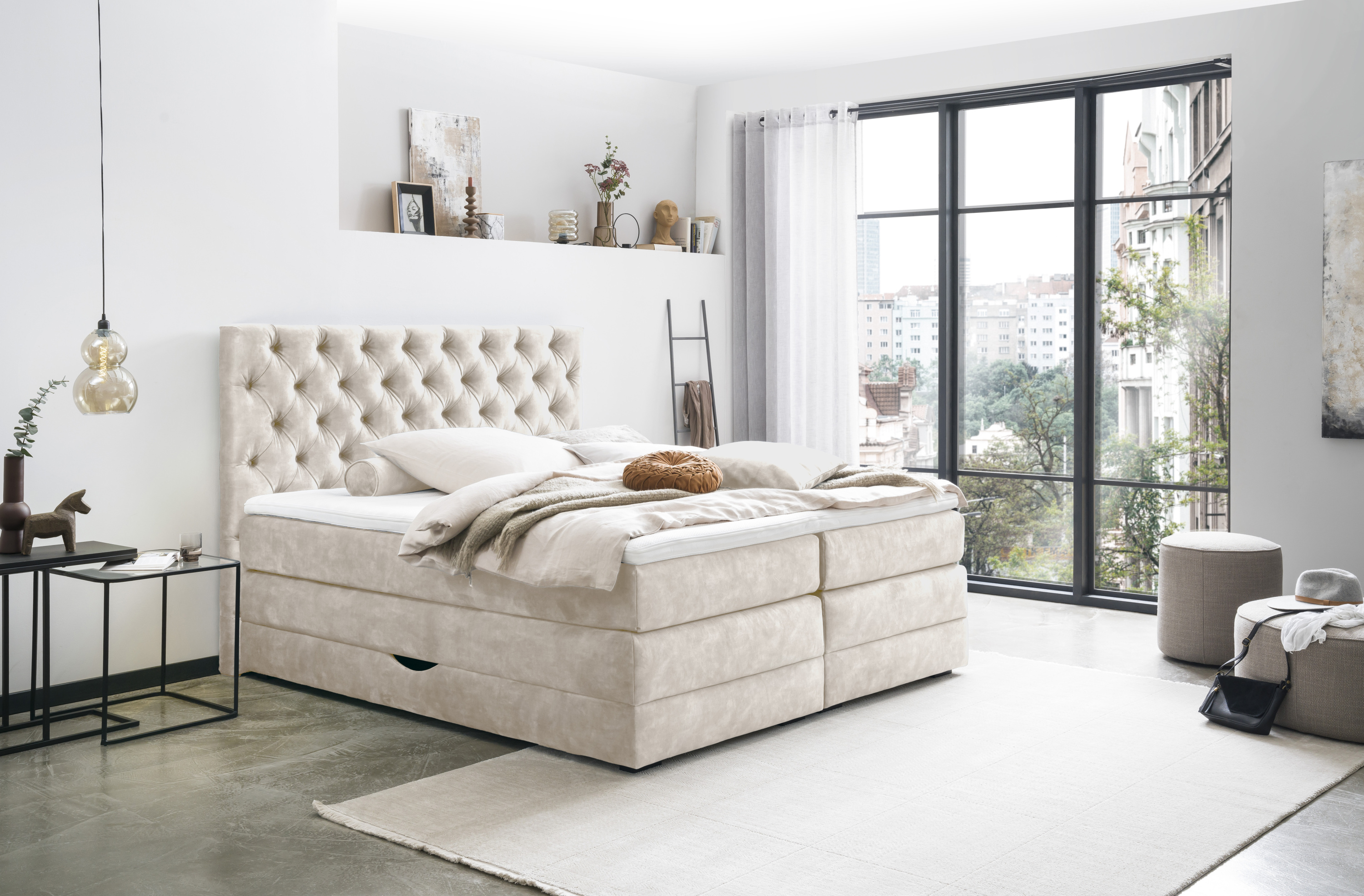Boxspringbett irisette MONDO BARELL