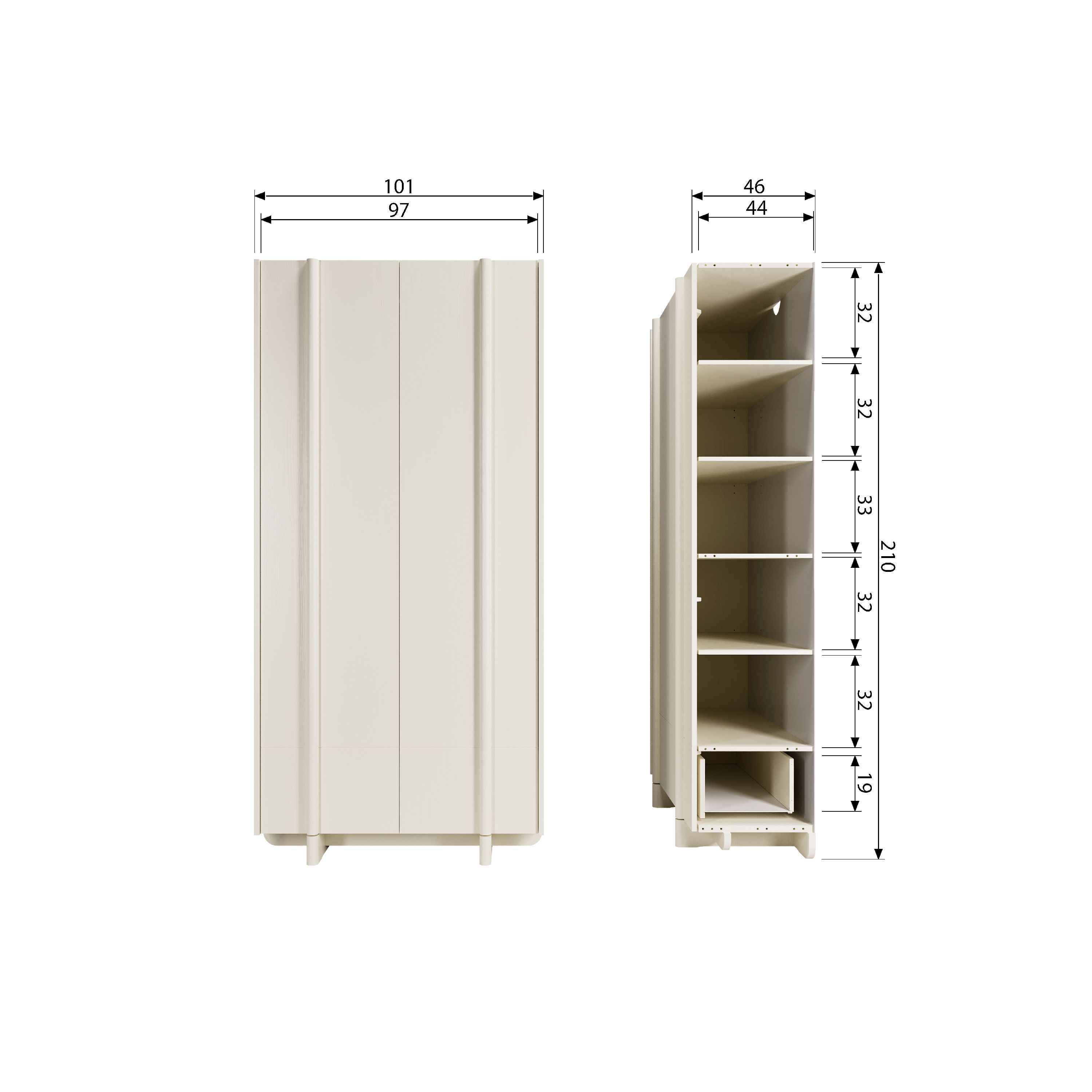 Schrank MOUTIQUE LILOU