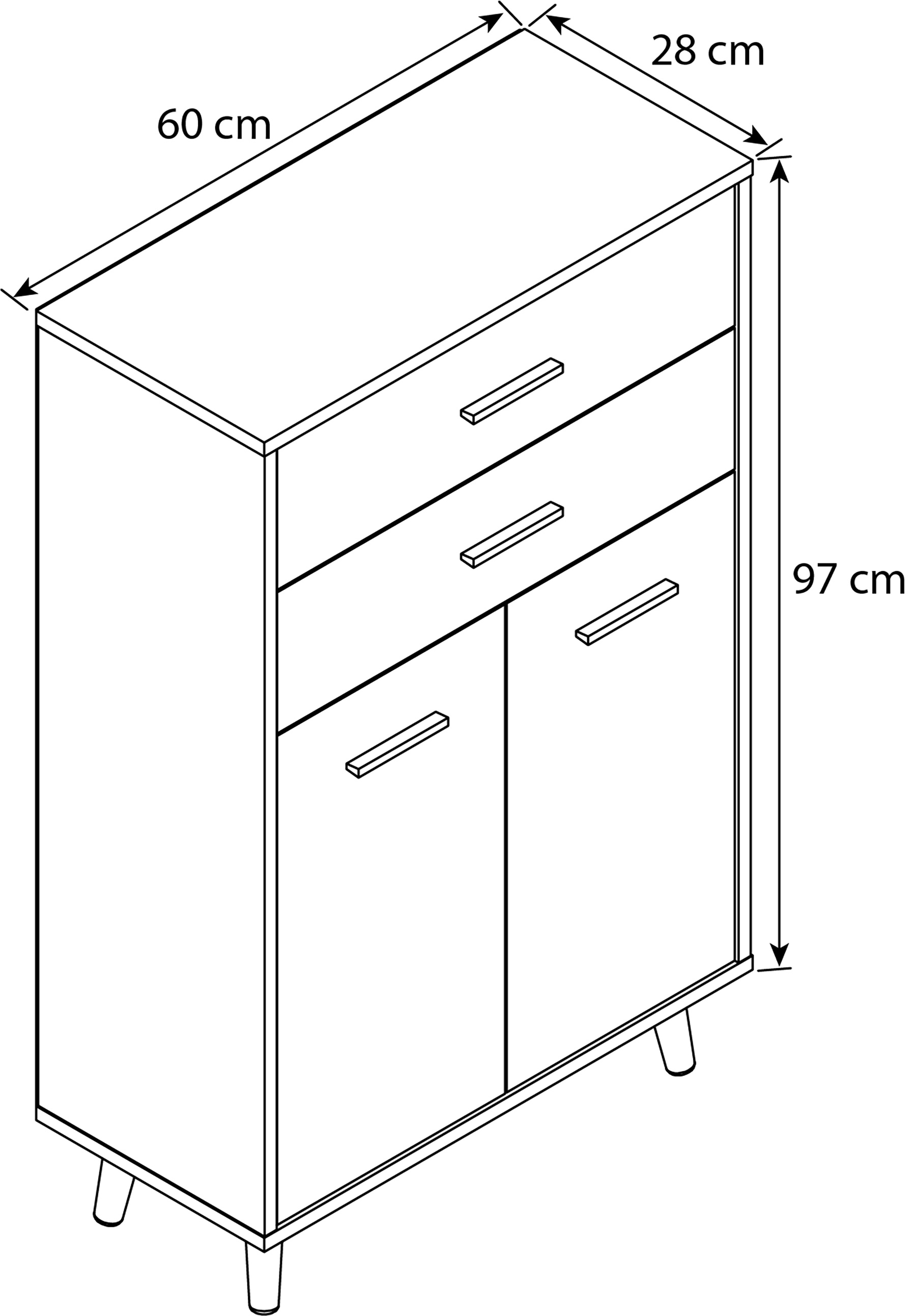 Seitenschrank LANDOS