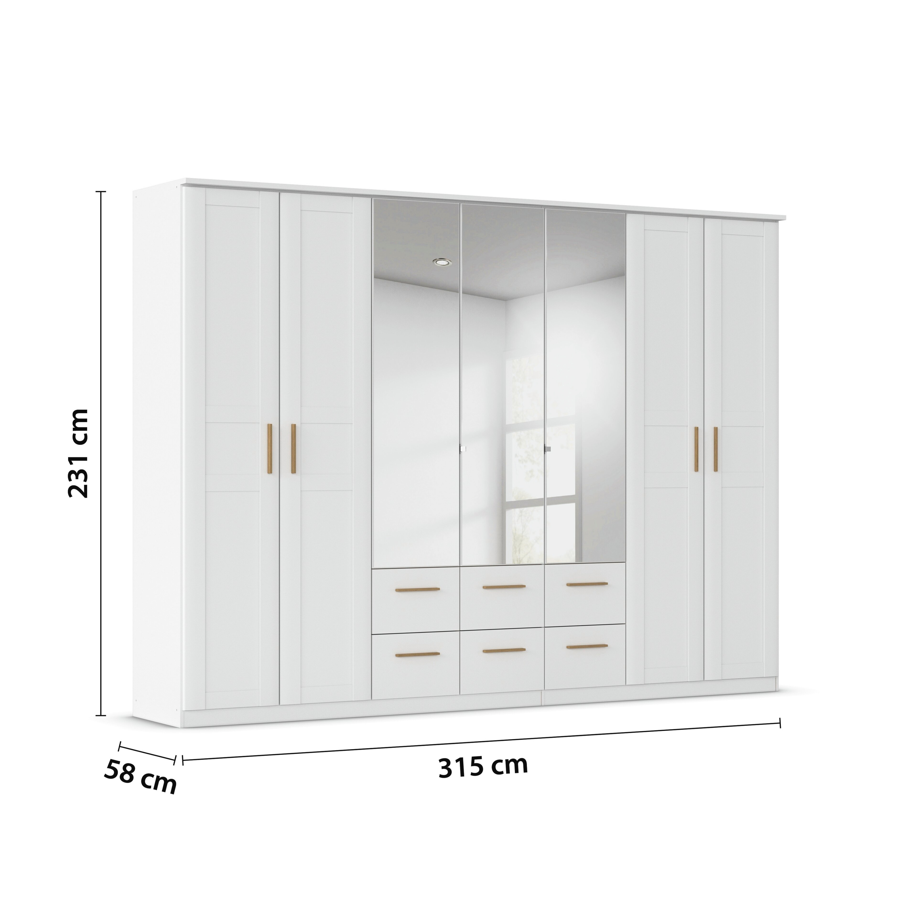 Kleiderschrank SANSIBAR HOVSTAD