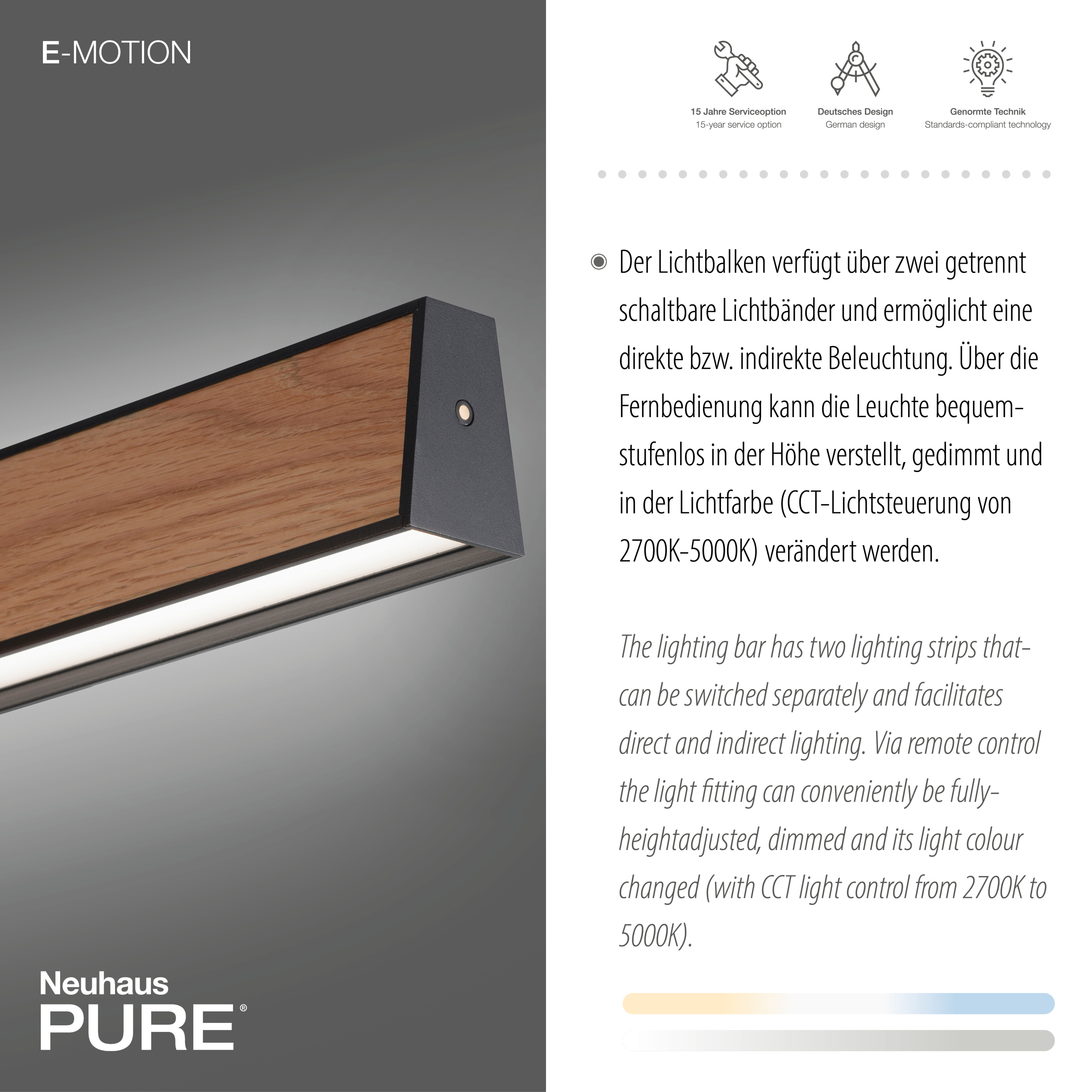 Pendelleuchte PURE E-MOTION