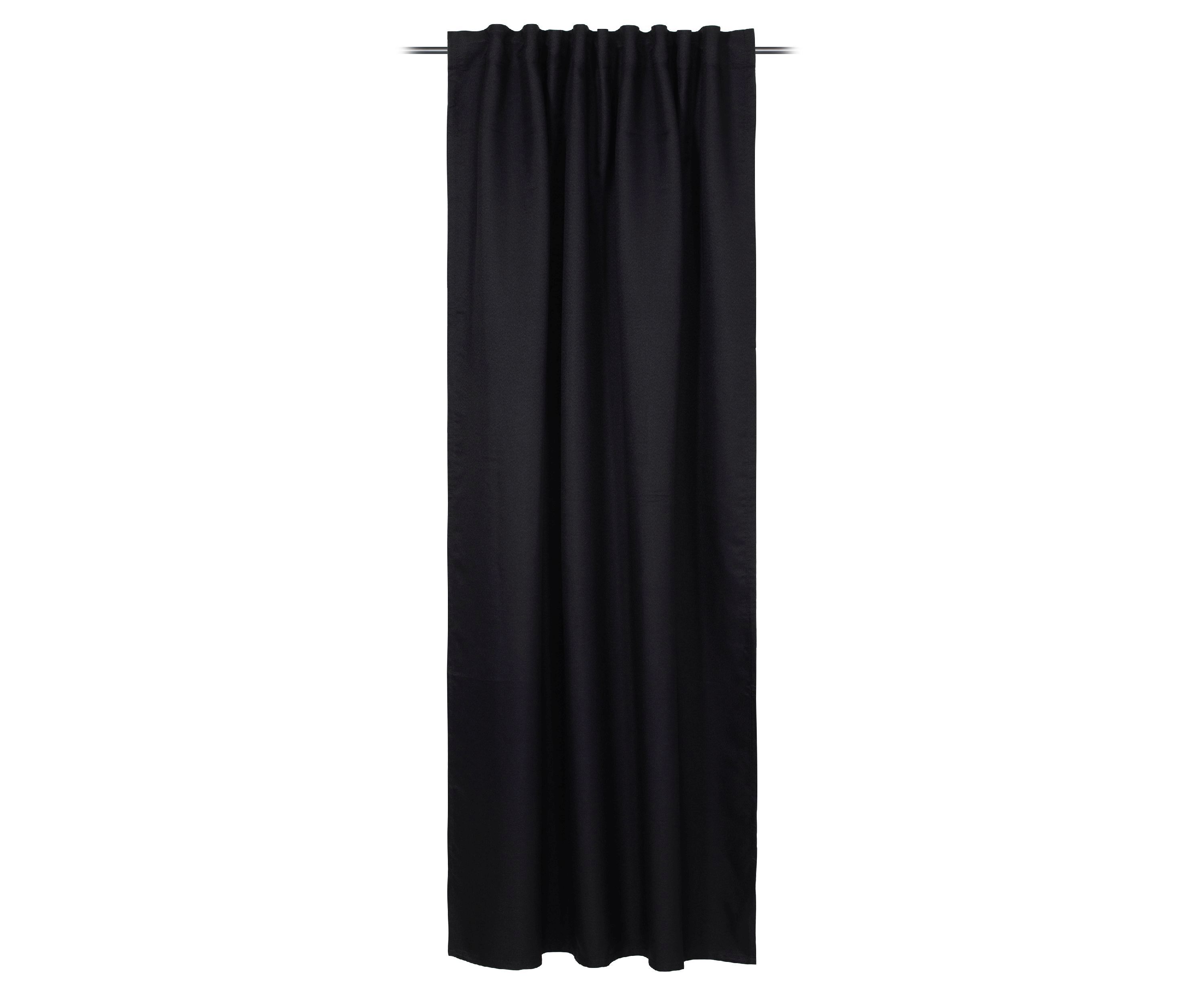 Fertigvorhang DARK schwarz