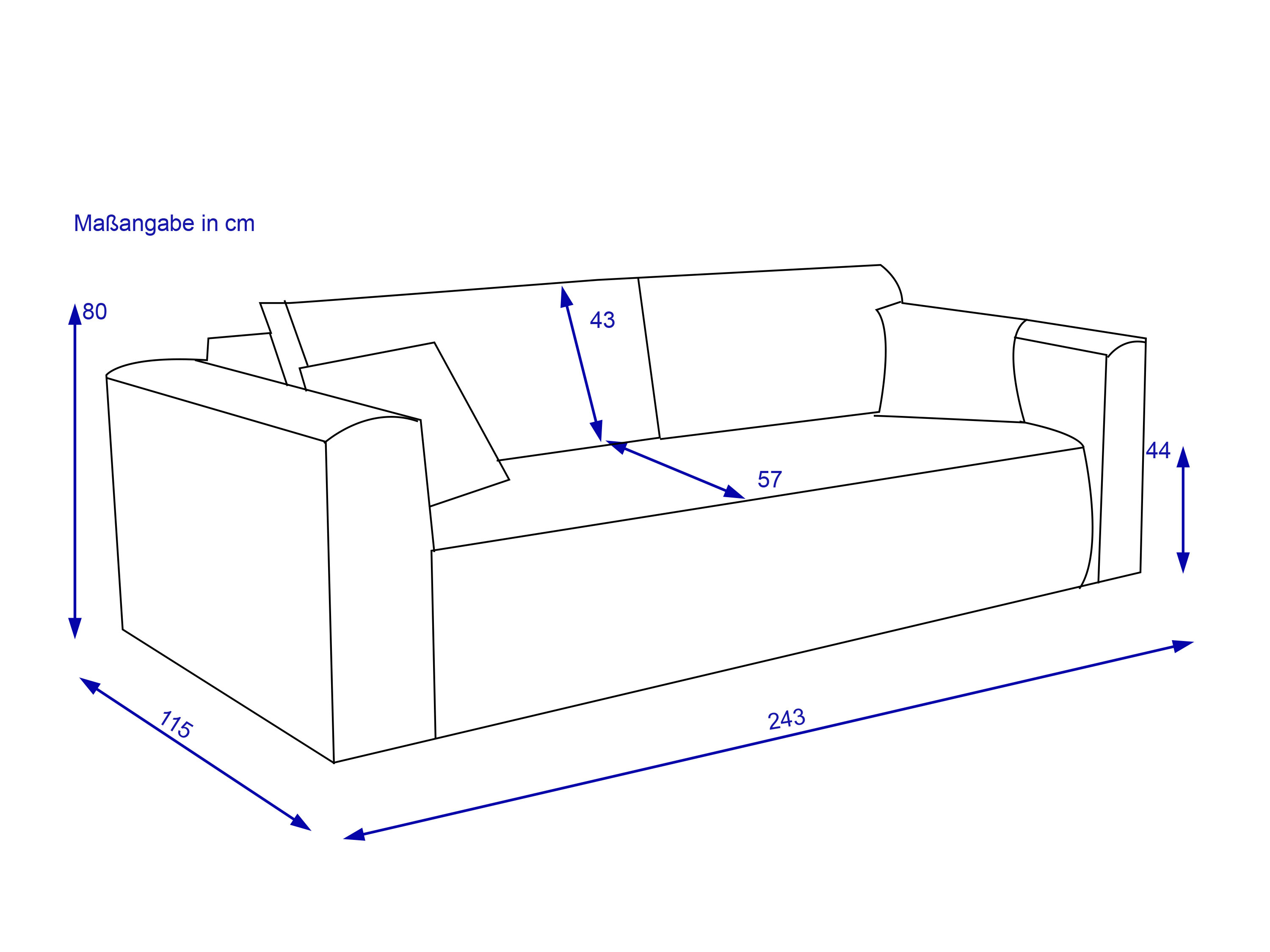 Schlafsofa HARPER JAKSON
