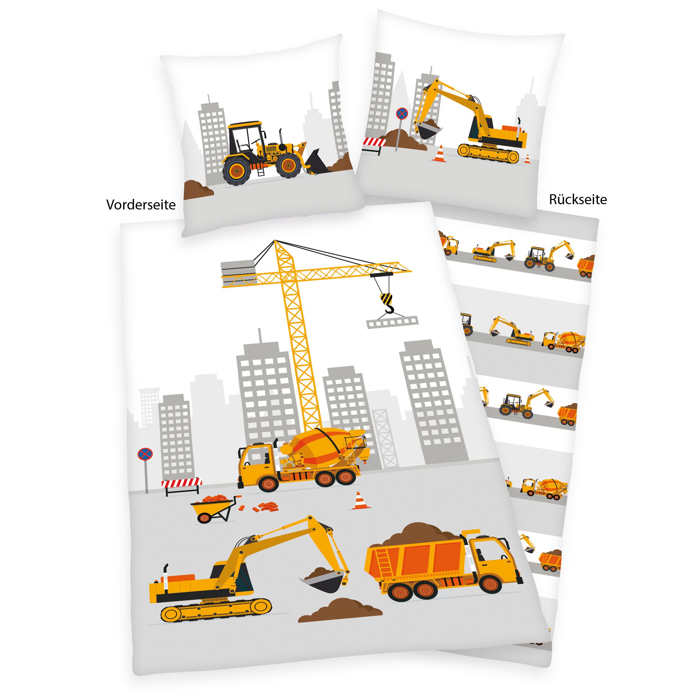 Bettwäsche Renforcé BAUSTELLE