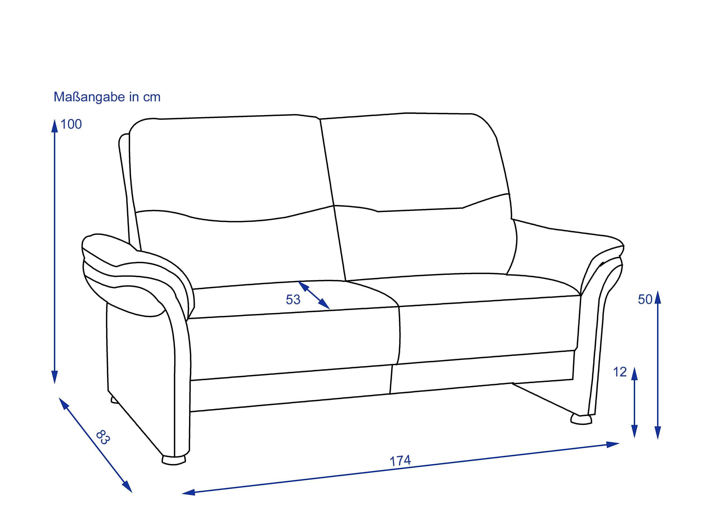 Sofa 2,5 Sitzer MONDO RECITA