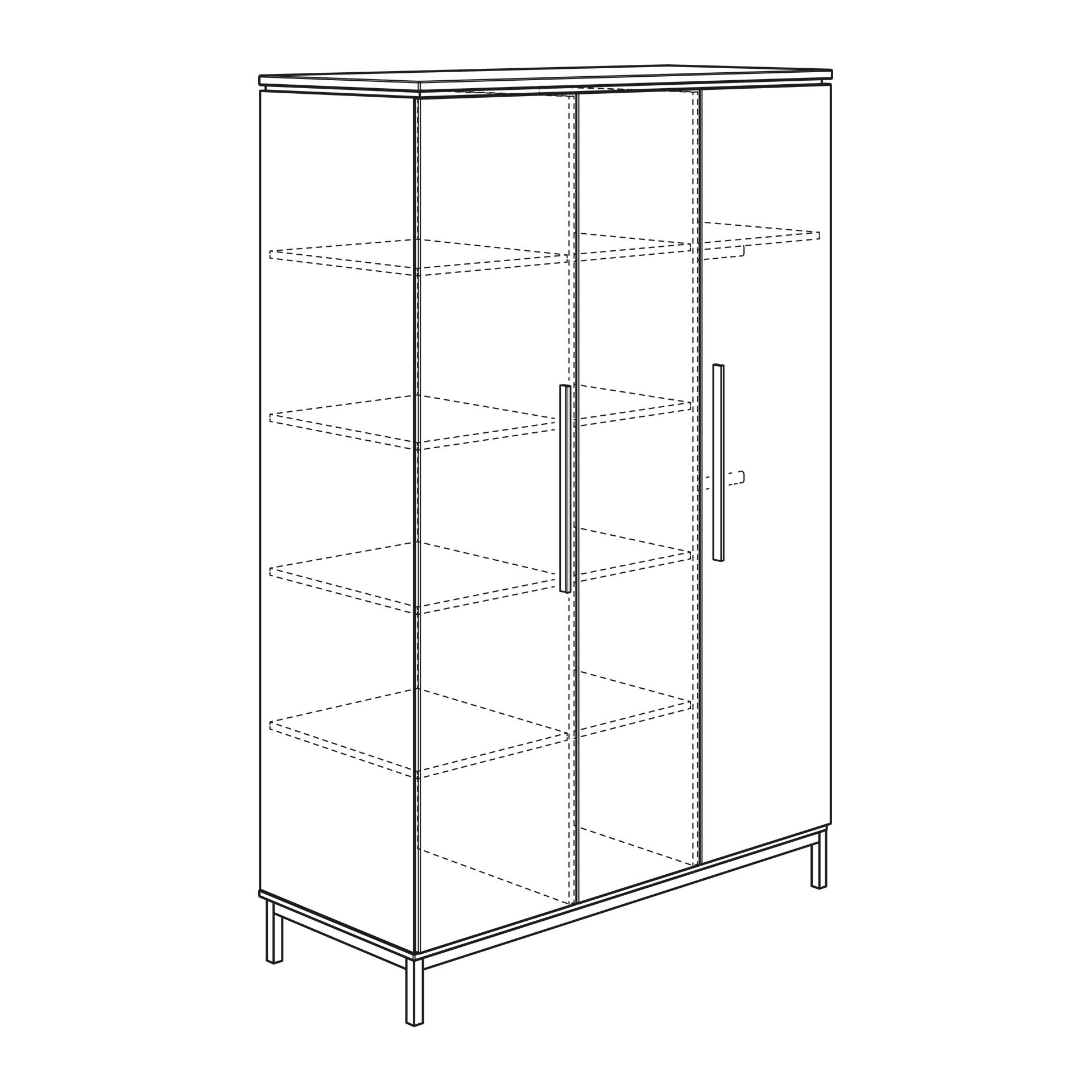 Kleiderschrank PAIDI BENNE