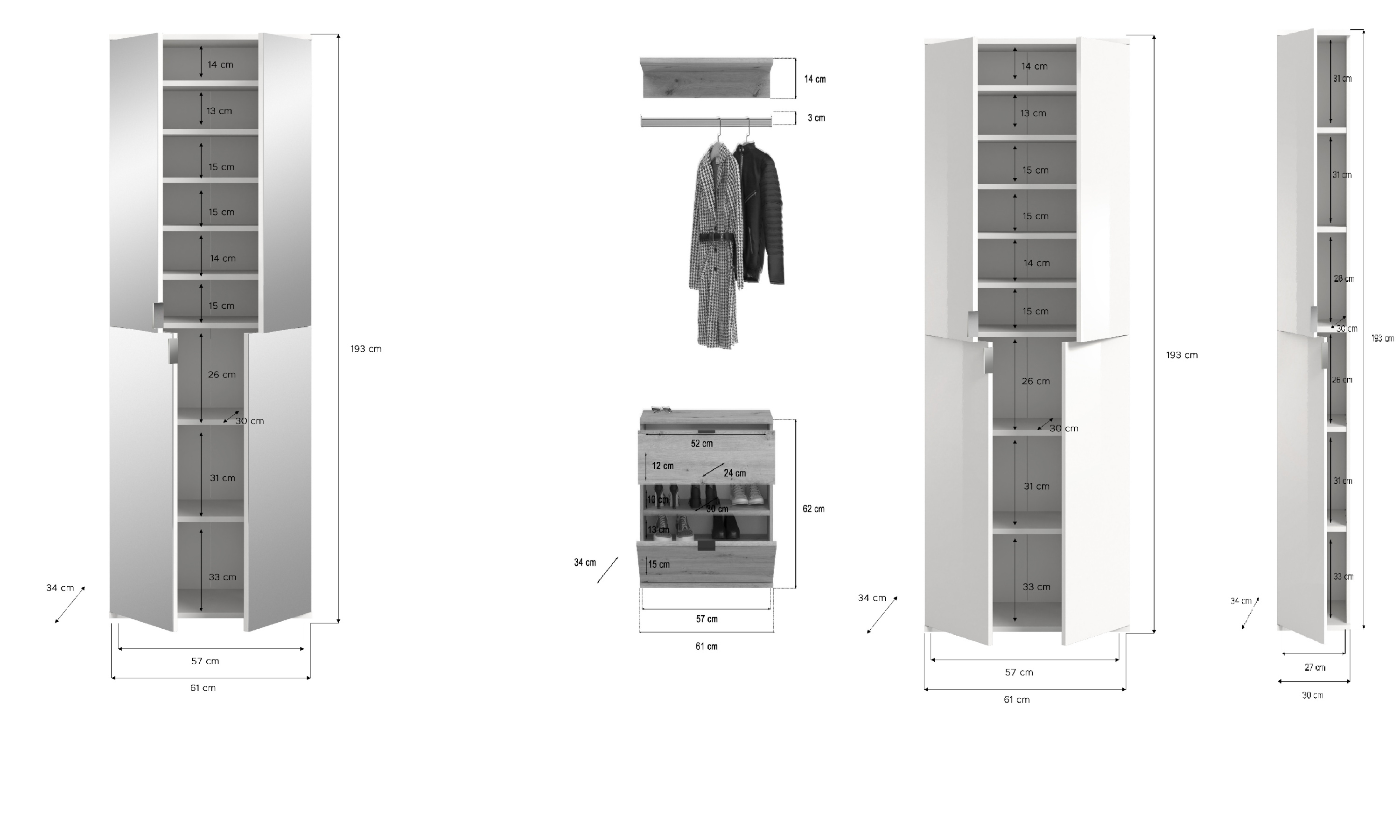 Garderobe PROJEKT X