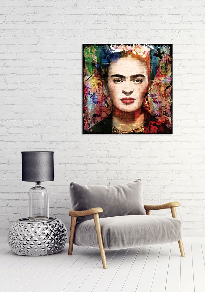 Glasbild