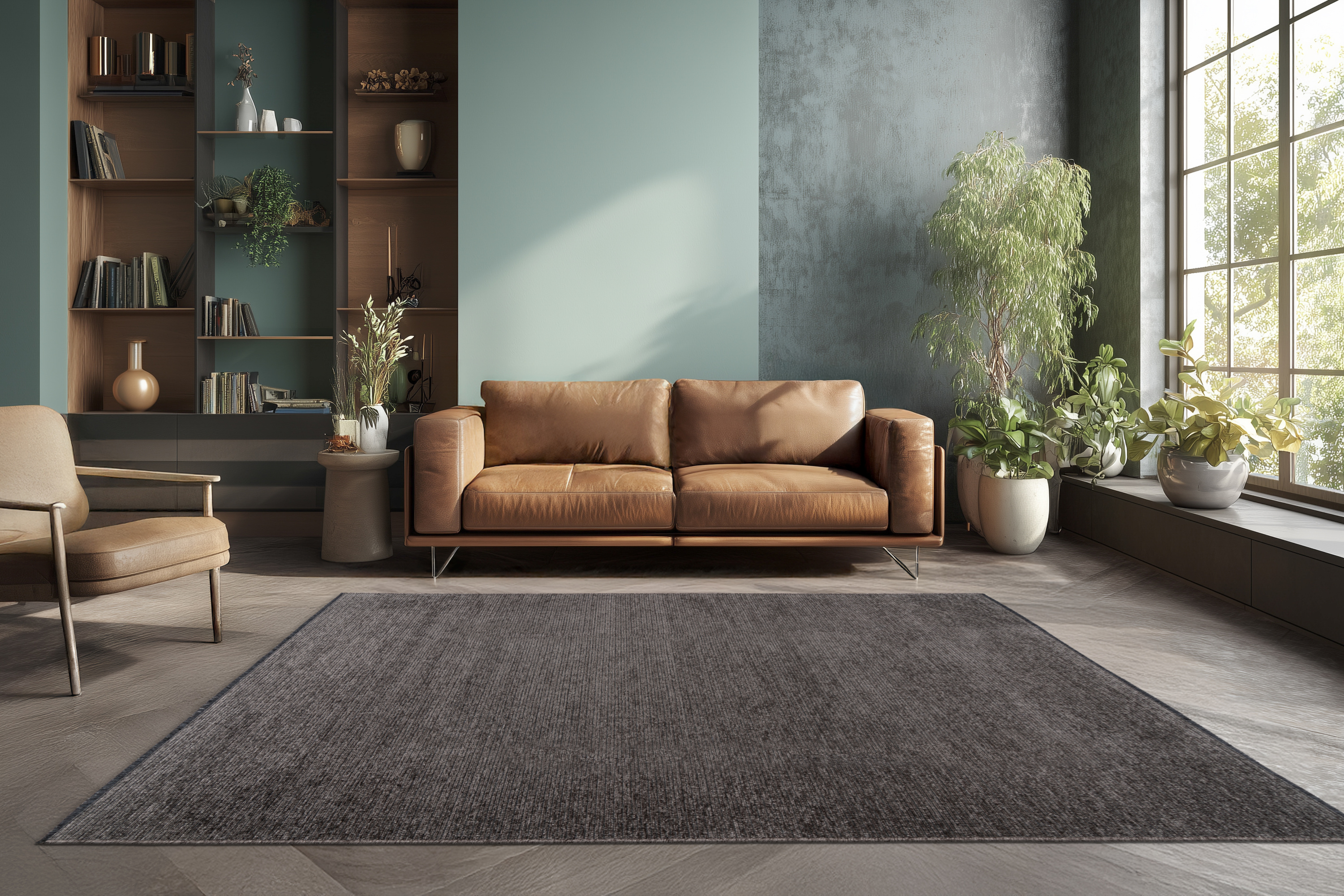 Teppich ROMA grau