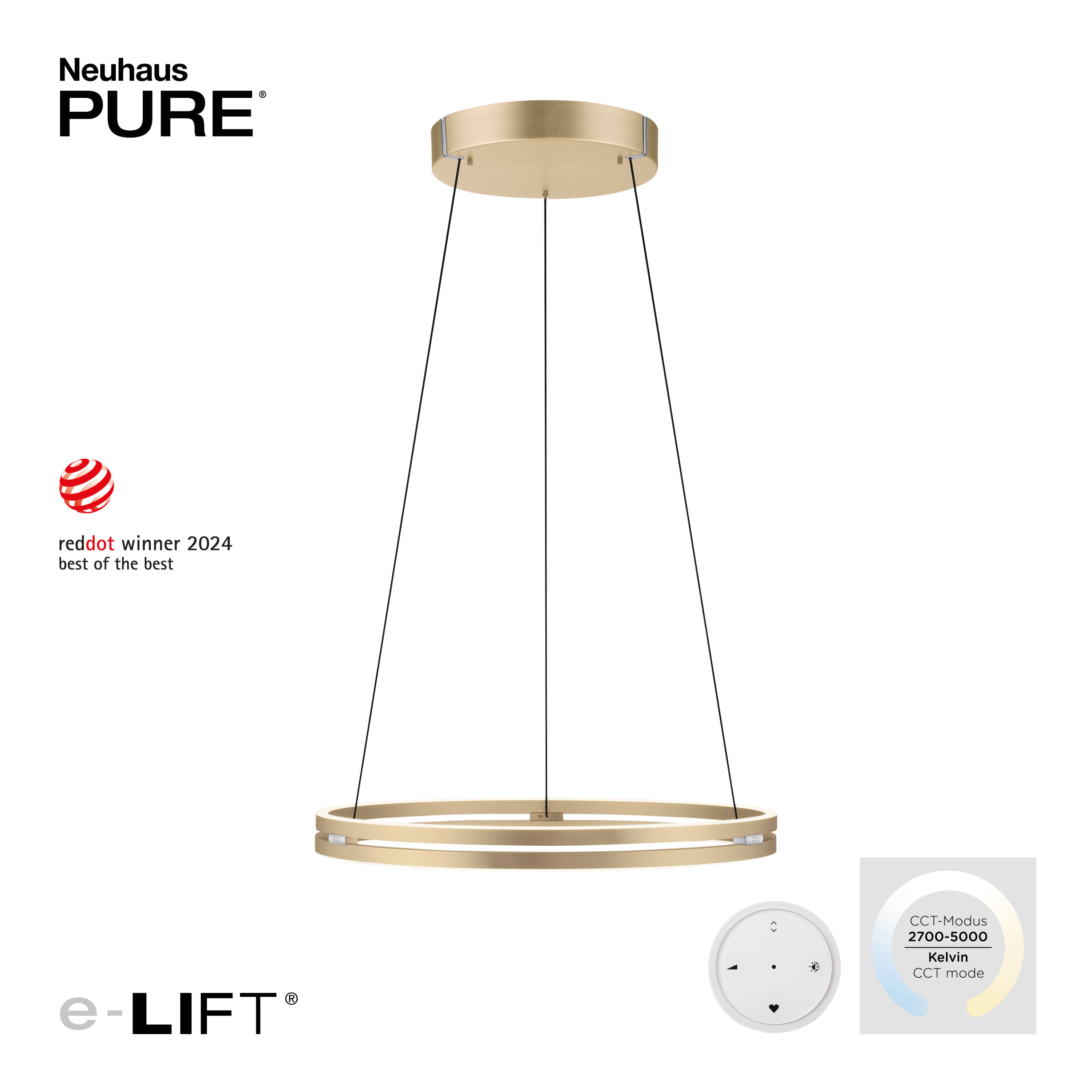 Pendelleuchte PURE E-LOOP