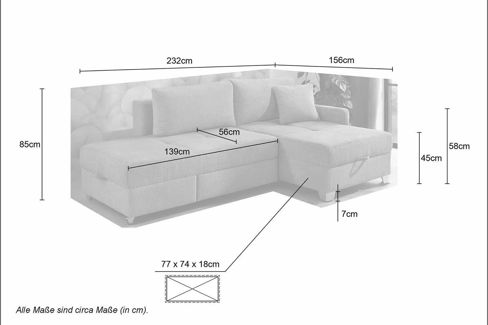 Schlafsofa HARPER JANESVILLE