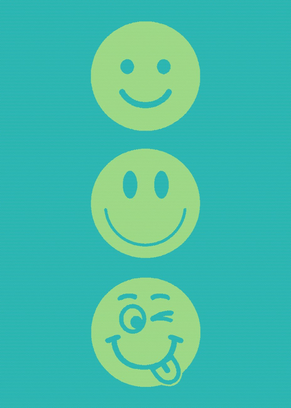 Geschirrtuch SMILEY´s
