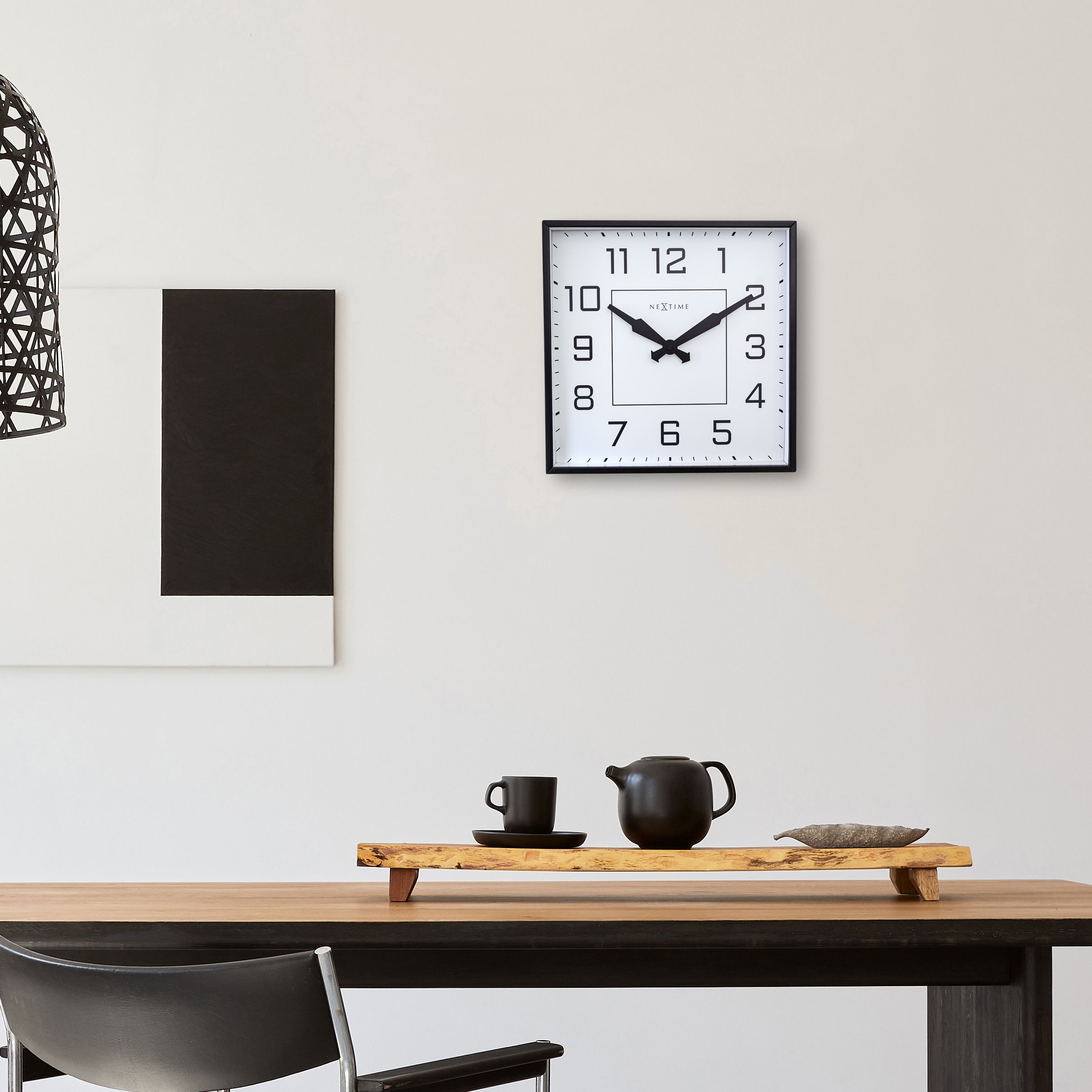 Wanduhr NEXTIME BE SQUARE