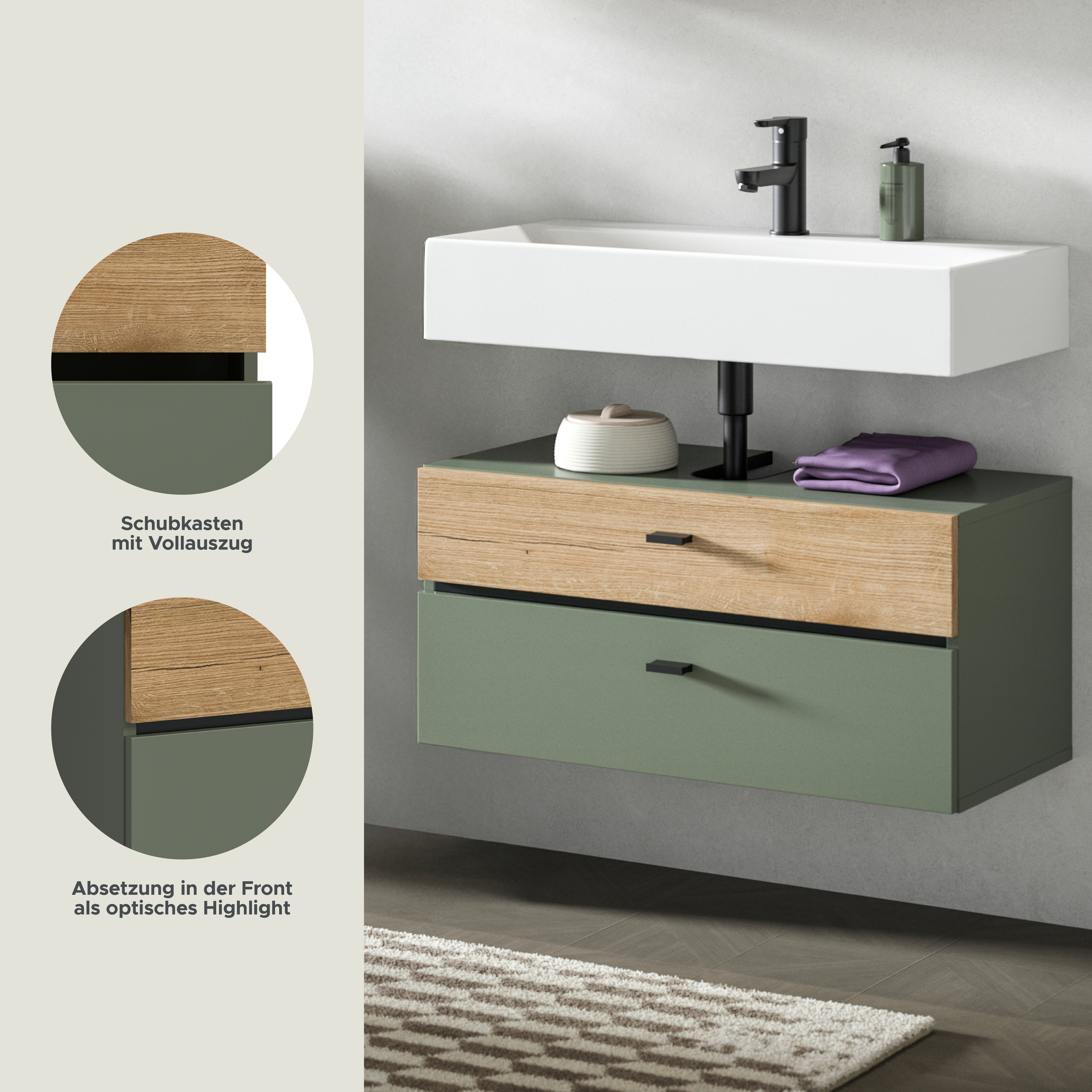 Waschbeckenunterschrank AQUA