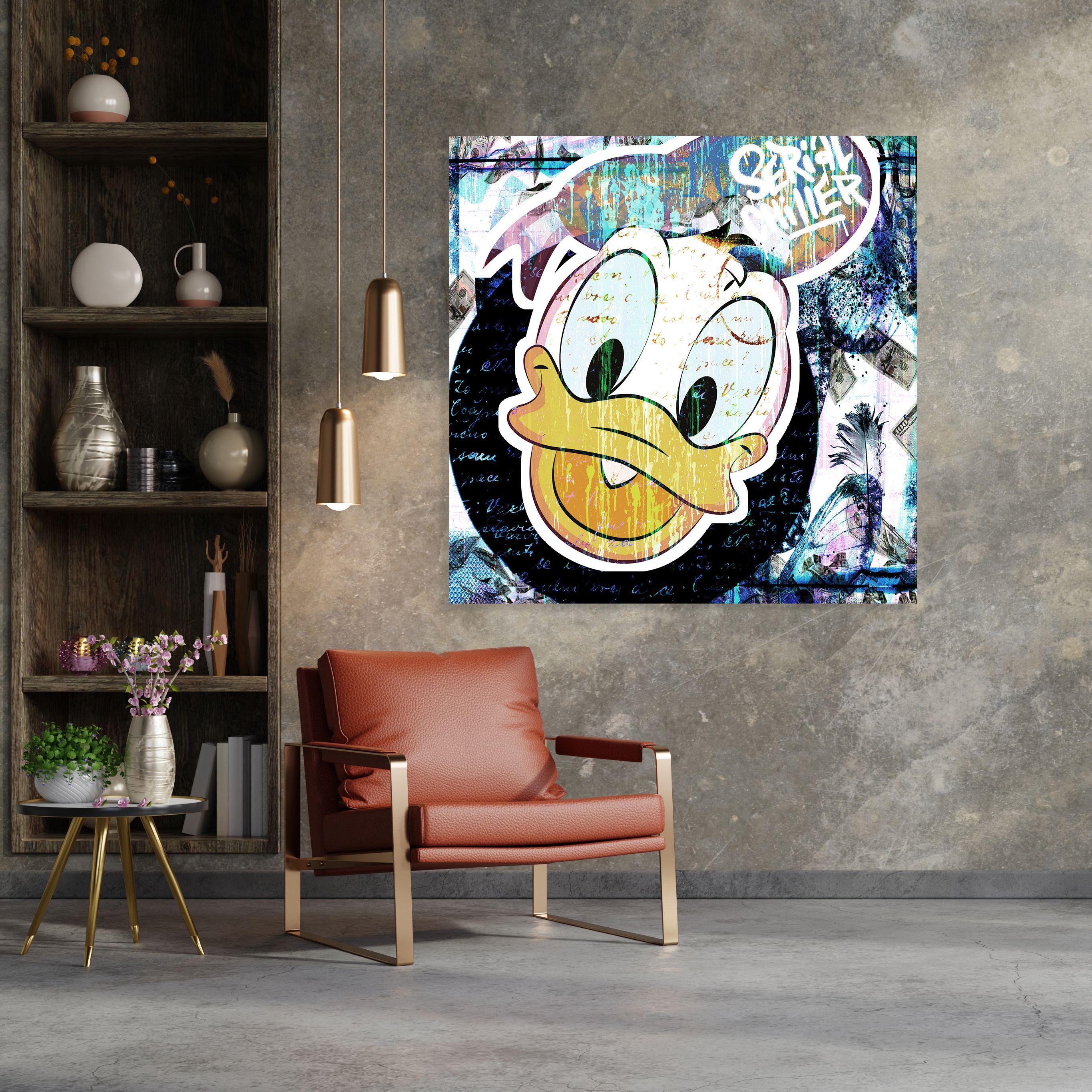 Acrylglasbild Graffiti