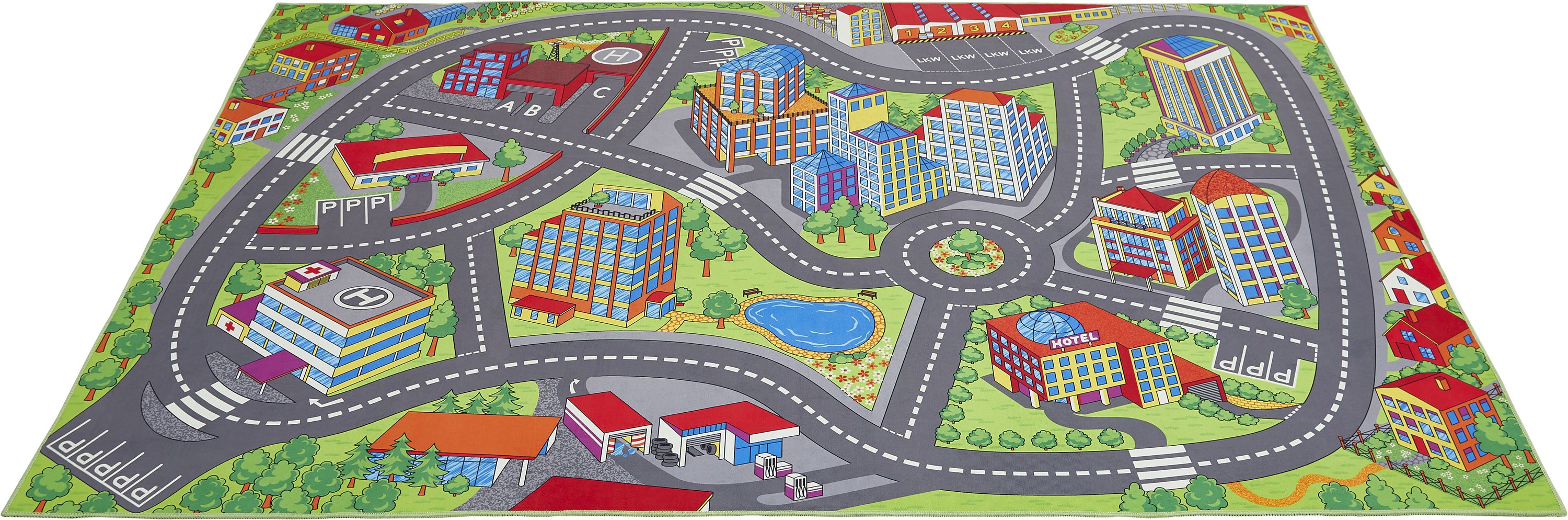 Kinderteppich SPIELSTAßE