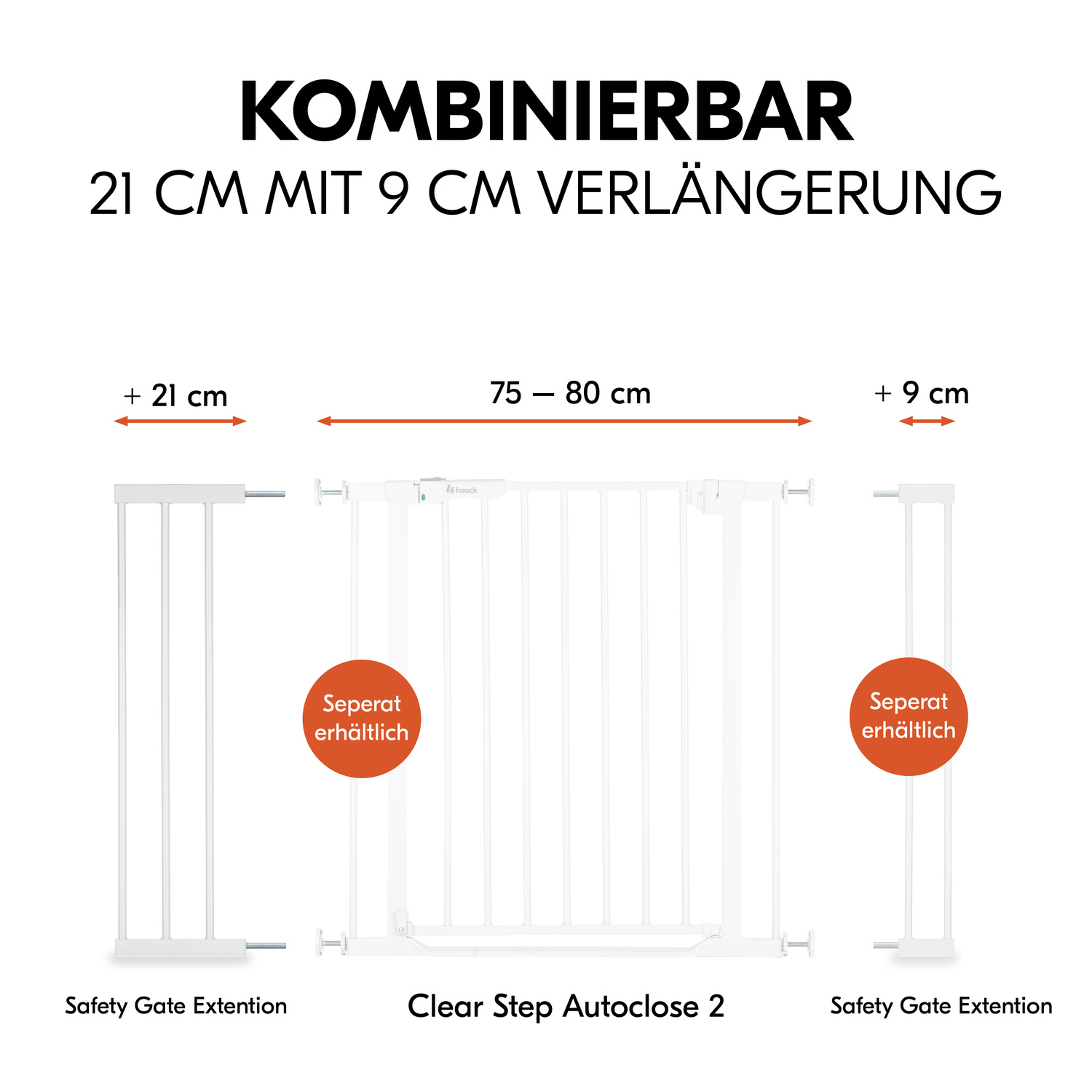 Türgitterverlängerung hauck 21cm