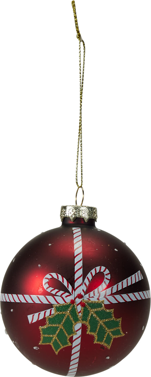 Weihnachtskugel SCHLEIFE/GESCHENK