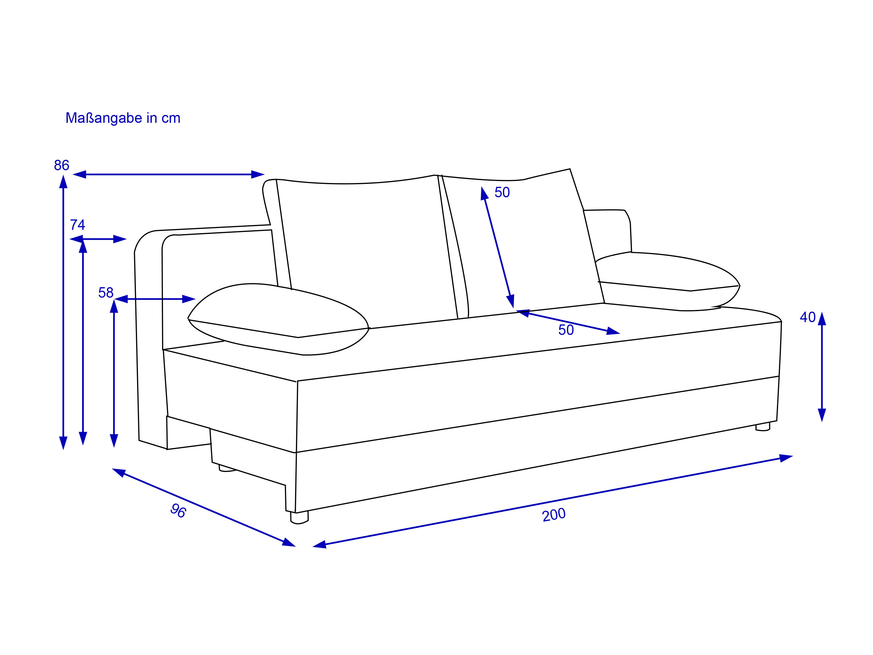 Schlafsofa ALAMEA