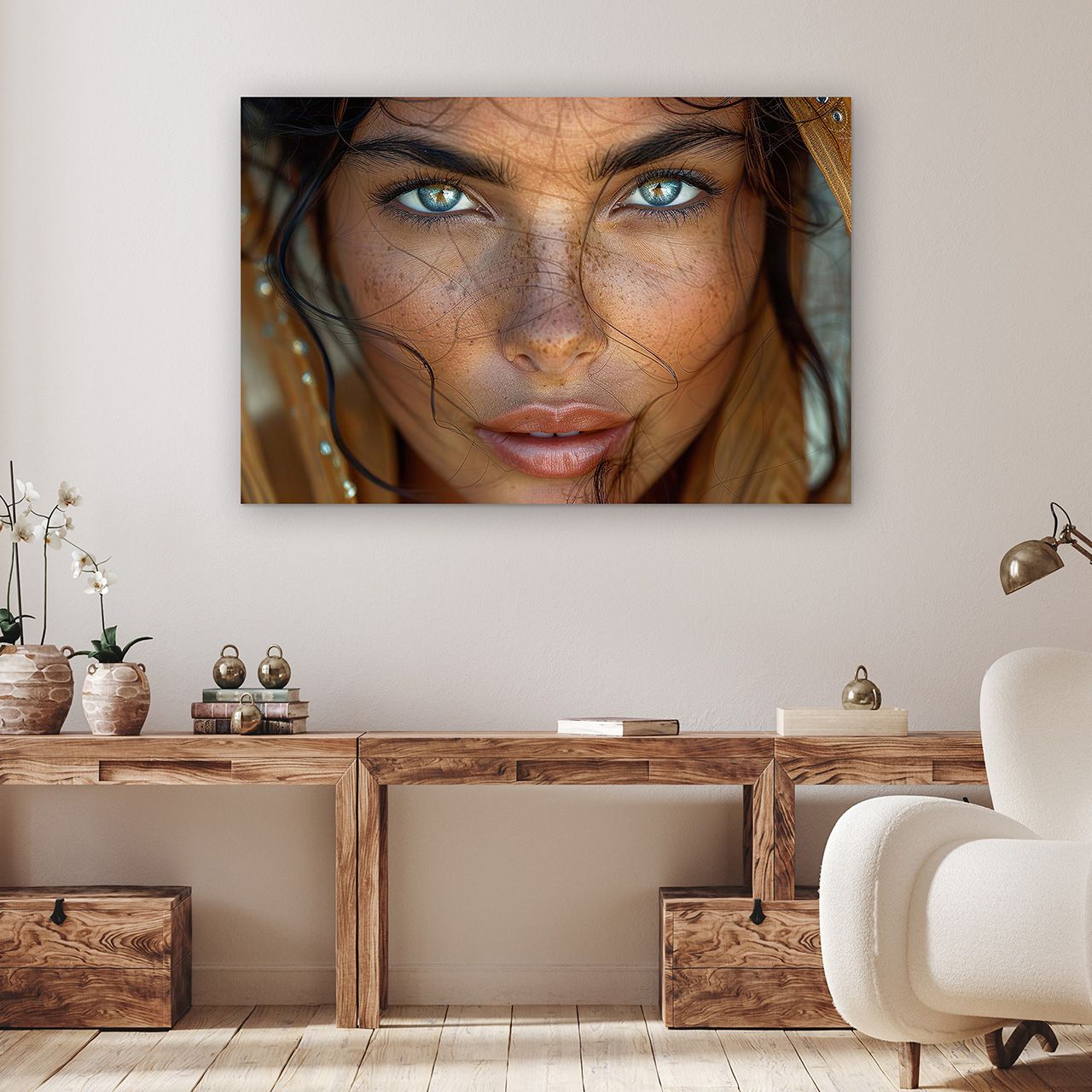 Acrylglasbild GREEN EYES