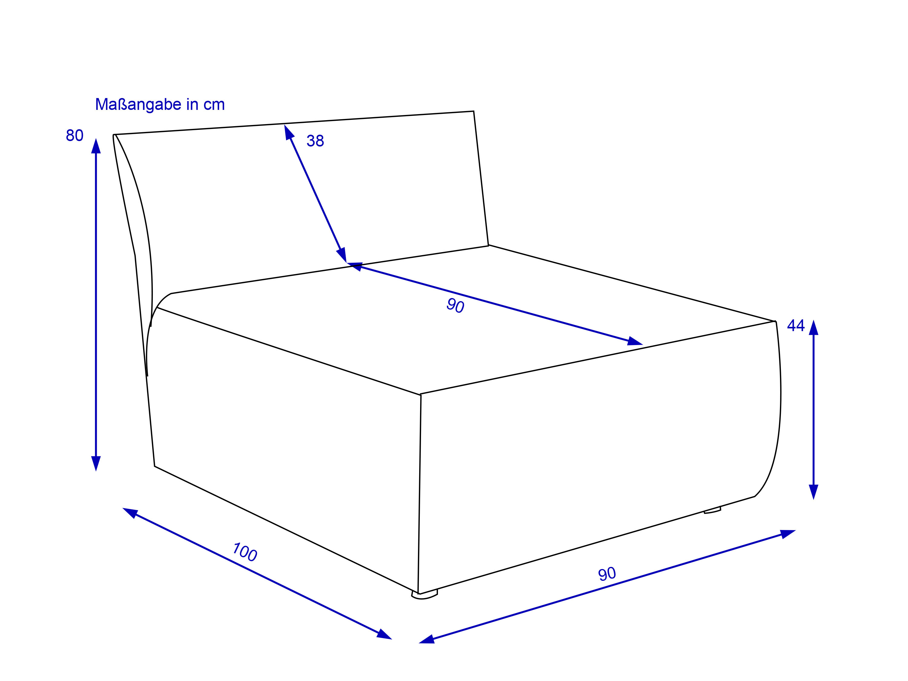 Sofaelement ZEFERINO VASTO
