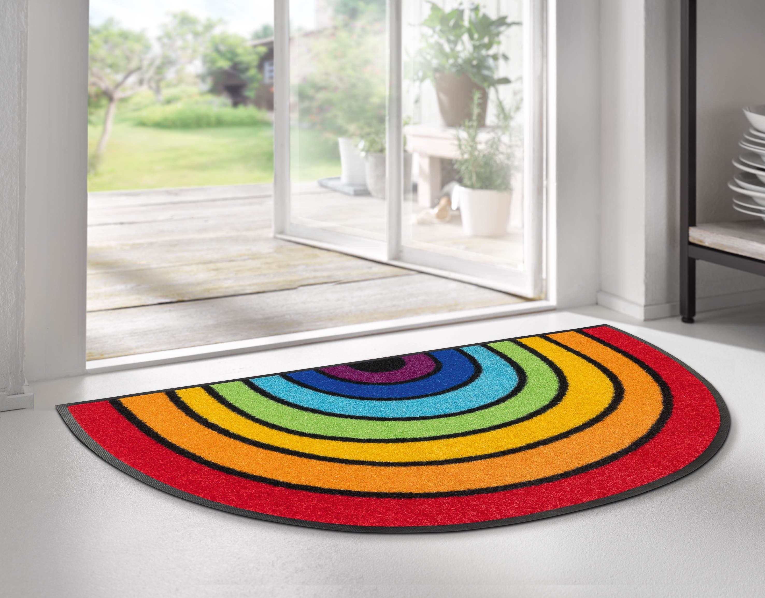 Fußmatte ROUND RAINBOW