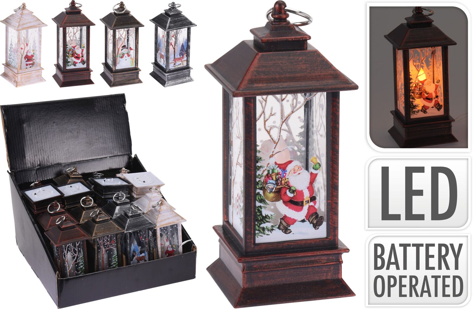 Laterne LED CANDLE