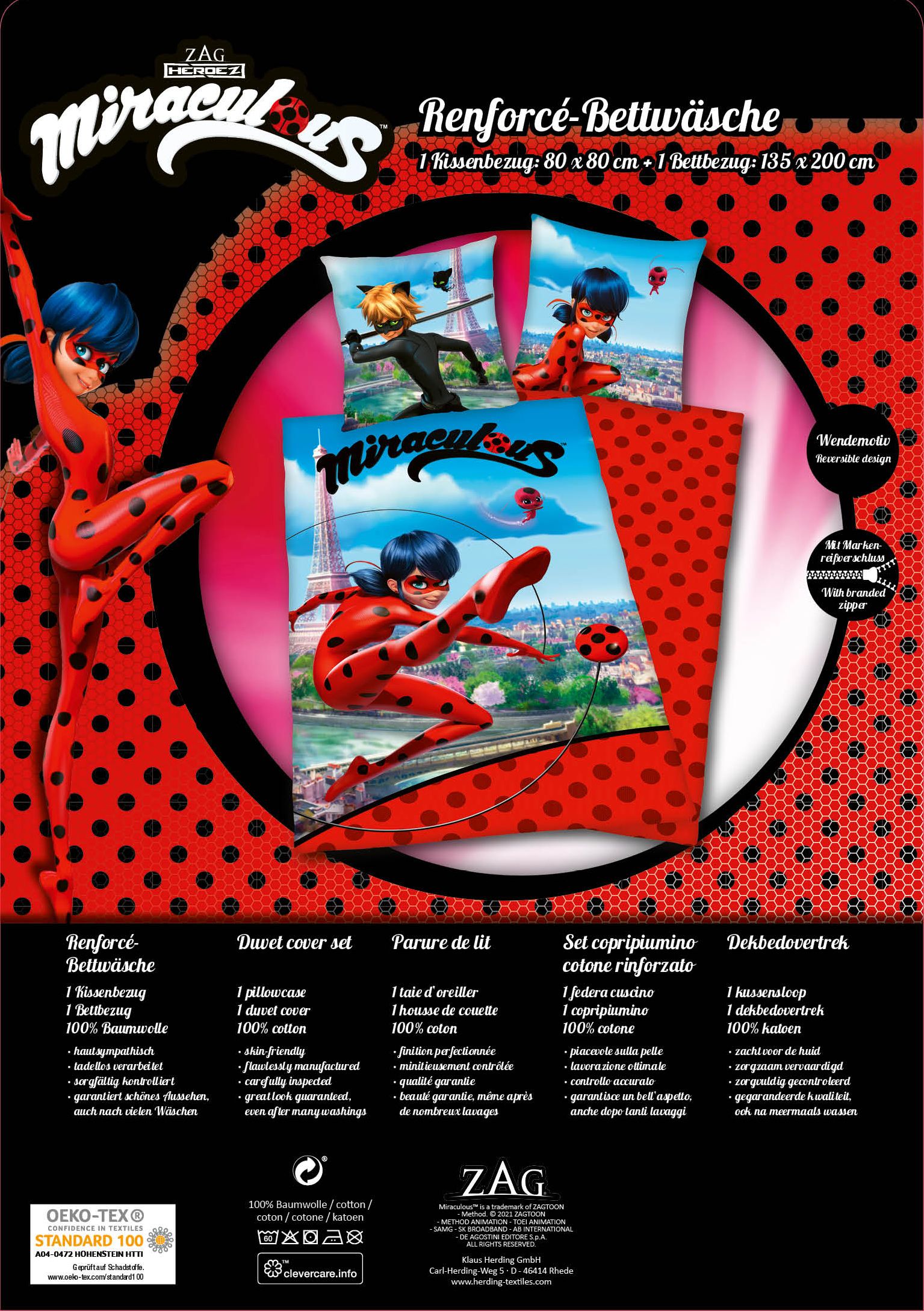 Bettwäsche Renforcé MIRACULOUS