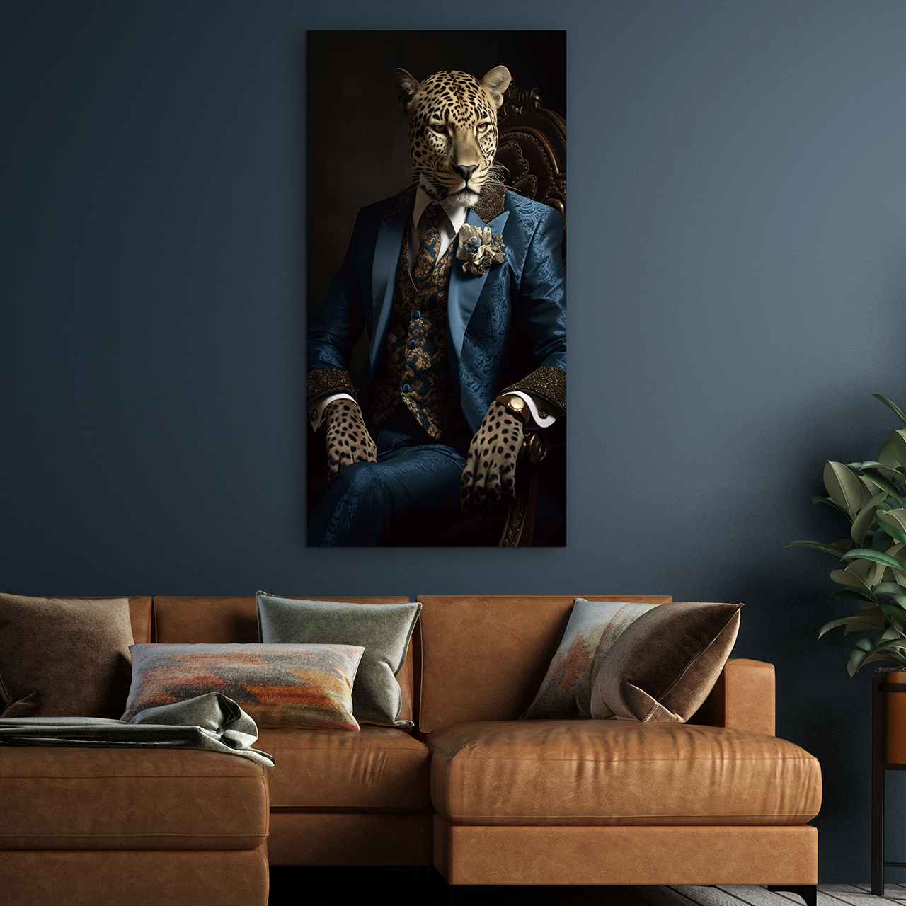 Glasbild LEO DANDY