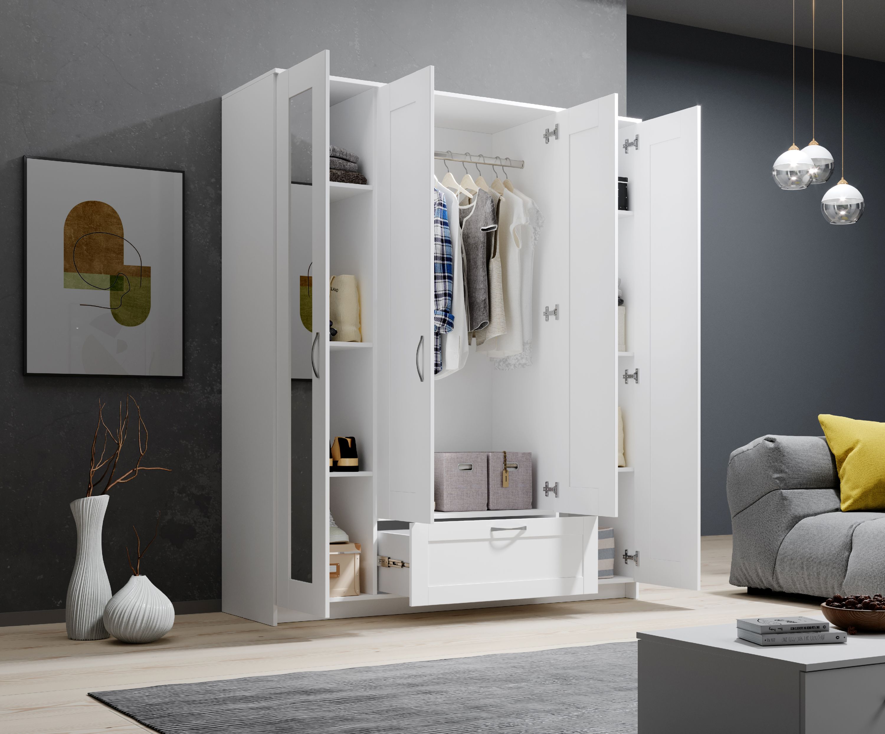 Kleiderschrank HARPER BODMIN